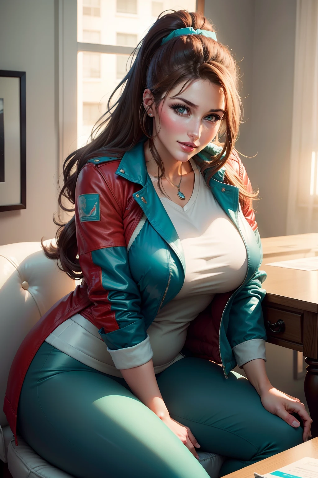 lucy pinder, portrait, smiling, chef, sexy.