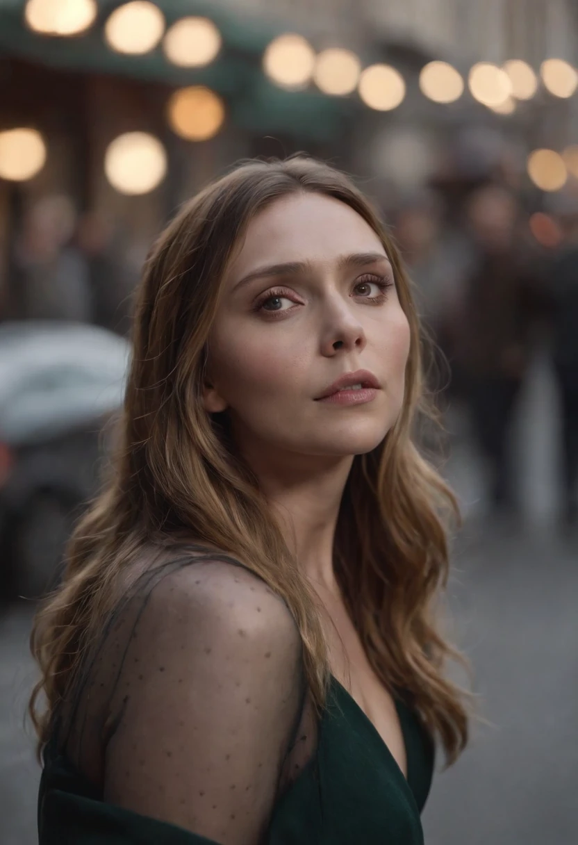 elizabeth olsen desnuda en la calle