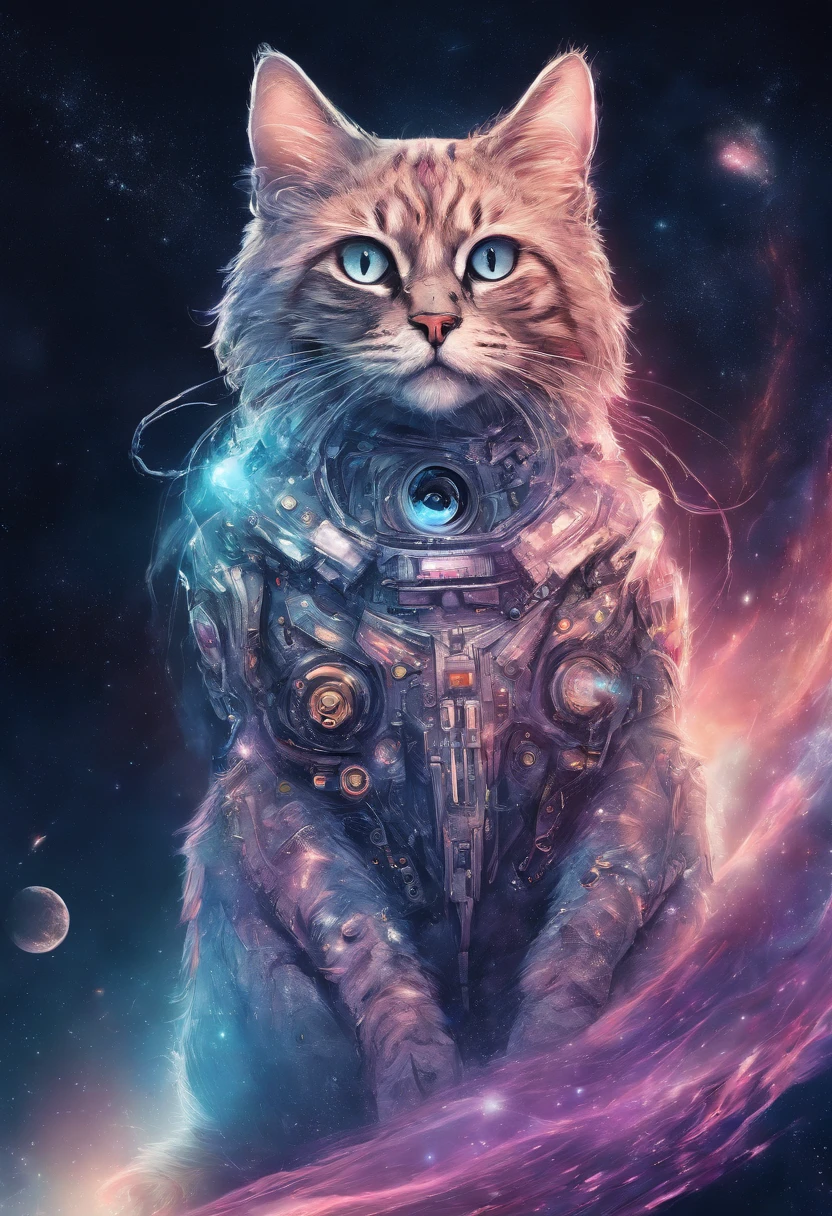 galactic cat with a lot of hair on it's head, third eye, staring at something in the distance, intricate details, electric, fantasy art, Anato Finnstark, emulsion painting, highly detailed, misty
rutkowski, hdr, hyperdetailed, rim light, faded, dim
