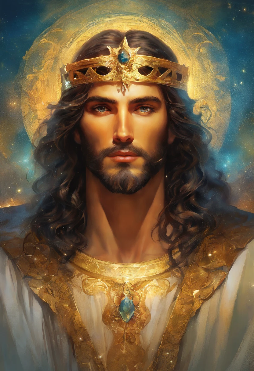 An 8K high-definition portrait of an  man smile face(( Jesus Cristo de corpo inteiro)) ((Um homem anjo)), (( o Filho de Deus)), Deus, Luthien, arte de deus, Deus da mitologia grega, Deus da Lua, Deus do amor e da paz, deus bonito, Mitologia do Deus da Terra, o deus Eros, Um retrato impressionante de um deus, Frank Kelly Freas, Estilo Karol Bak, ((beautiful face)), Ultra Definition, melhor qualidade, 32k ultra | | | | | | | | | | | | | | | | | | | | | | | | | | | | | | | | | | | | | | | | | | | | | | | | | | | | | | | | | | | | | | | |, Ultra HD | | | | | | | | | | | | | | | | | | | | | | | | | | | | | | | | | | | | | | | | | | | | | | | | | | | | | | | | | | | | | | | | | | | | | | | | | | | | | | | | | | | | | | |