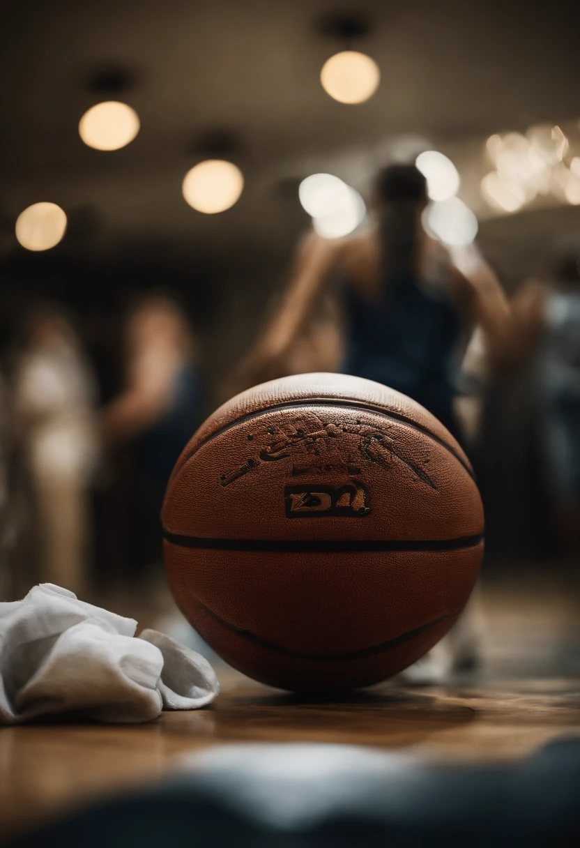 dynamic basketball pose wearing nike shoes
