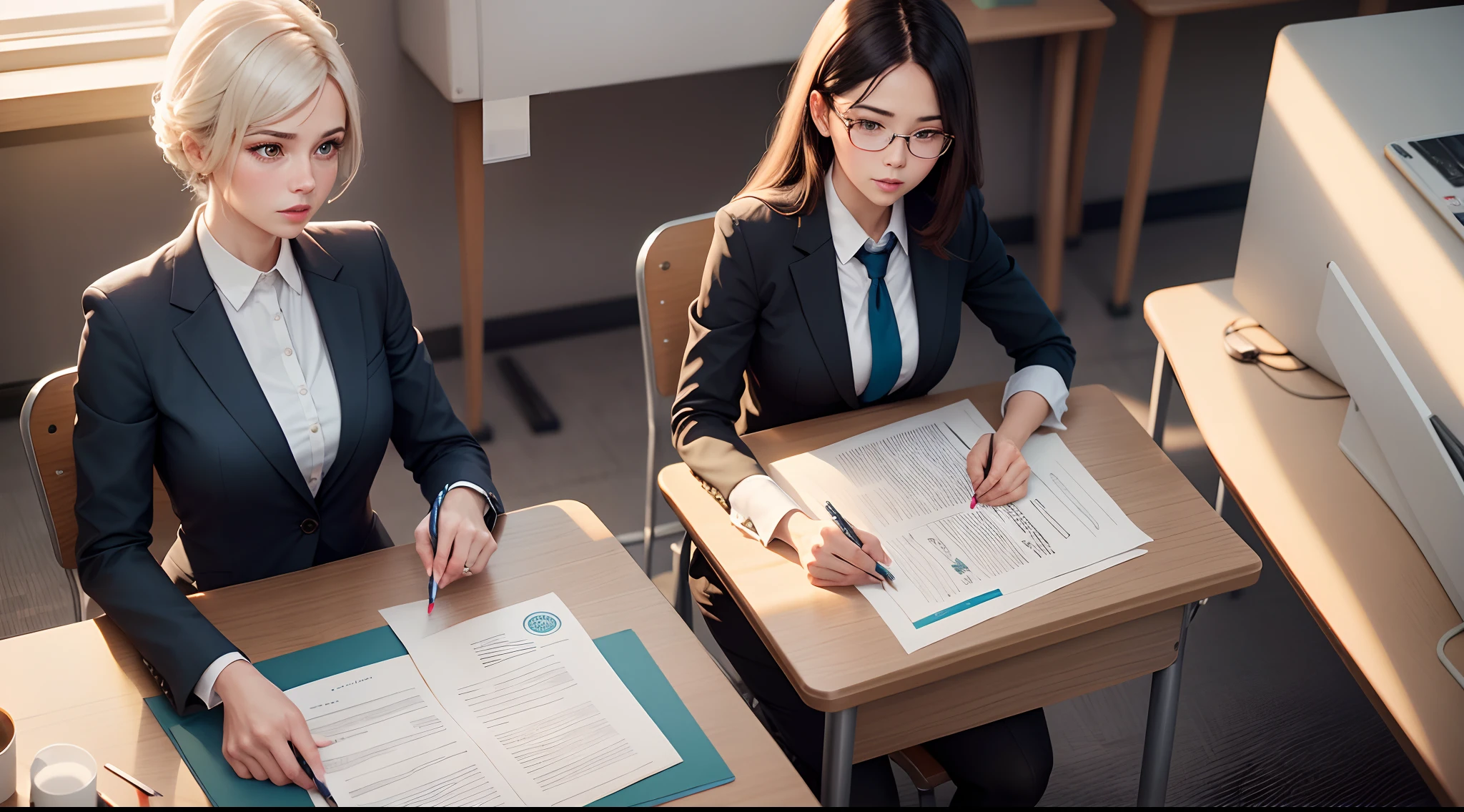 Look for higher-level certifications: Advance your career at the highest levels of the company. With people (Man and woman) Working in the classroom of modern institutions for more than 50 years. All wore formal administrative attire