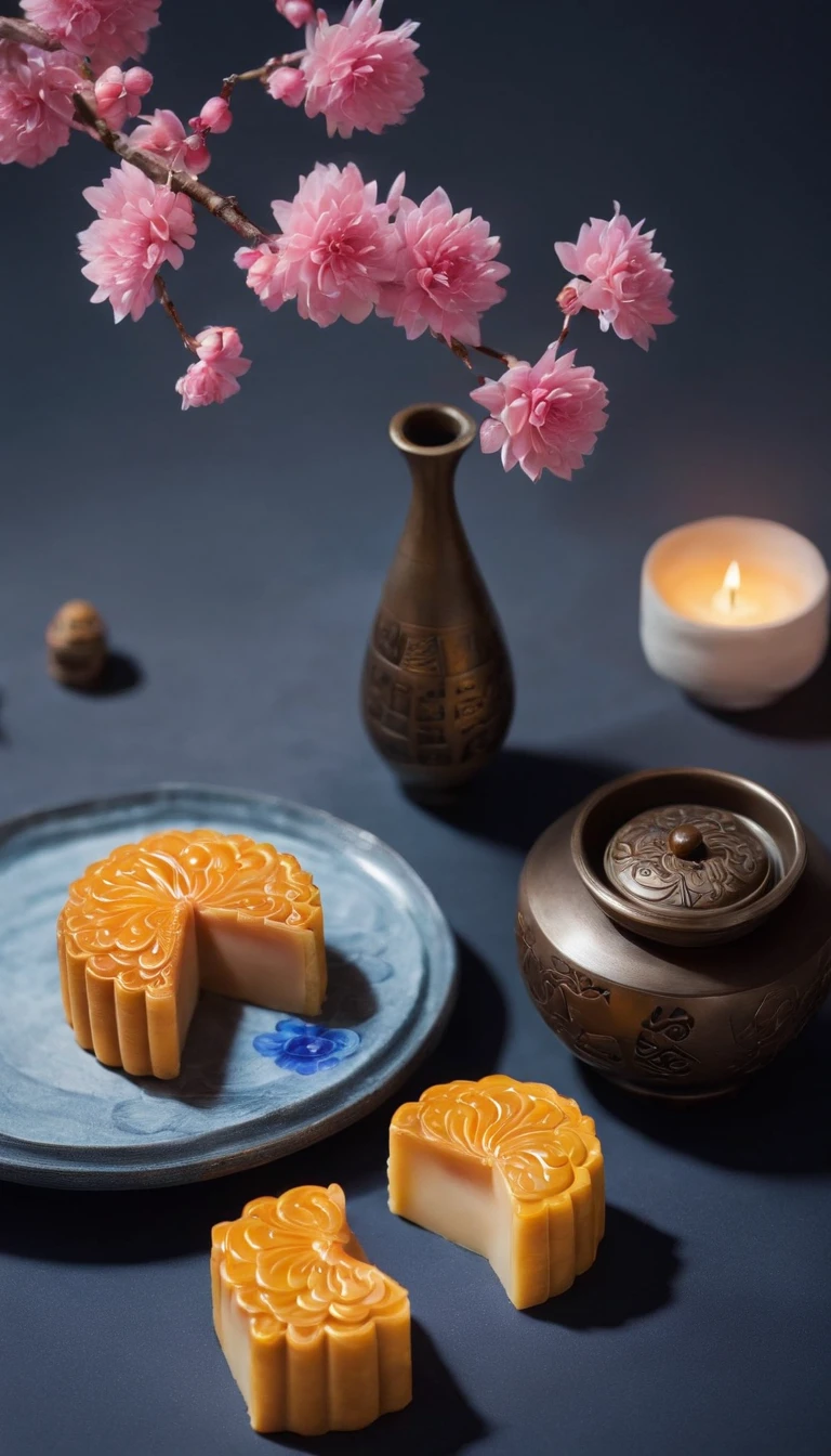 clew:A photo full of Mid-Autumn Festival atmosphere,It shows delicious mooncakes and a bright moon。in the photo,A plate of beautiful mooncakes is placed in a traditional mooncake box,The surface of the mooncake is painted with delicate patterns and patterns,Exudes an enticing aroma。Next to the mooncake box is a guzheng and a bouquet of brightly colored chrysanthemums,Added to the festive atmosphere。in distance,Bright moonlight shines in a tranquil landscape,The moon hangs in the sky,It's as if you're close to the viewer。
To take this photo,I chose a high-performance digital camera,Such as the Sony Alpha 7R IV,Pair it with a high-quality macro lens,Such as the Sony FE 90mm f/2.8 Macro G OSS。The camera settings are at the appropriate aperture,Such as f/4,To ensure the clarity of mooncakes and details。Select the appropriate value for shutter speed,to determine the brightness and detail of the photographed moon。White balance is set to the appropriate mode,to restore authentic colors and atmospheres。
During filming,I focus on capturing the details and colors of mooncakes,and the brightness and shape of the moon。By adjusting the light and angle,I tried to highlight the delicacy and deliciousness of mooncakes,And the purity and mystery of the moon。ao mesmo tempo,I also used proper background arrangements and props,In order to create a strong atmosphere of the Mid-Autumn Festival。
The final photo will show a picture full of the atmosphere of the Mid-Autumn Festival,Delicious mooncakes and bright moons were recorded。Every element in the photo will convey feelings of warmth and blessing,Let the viewer feel the joy and reunion of the Mid-Autumn Festival。