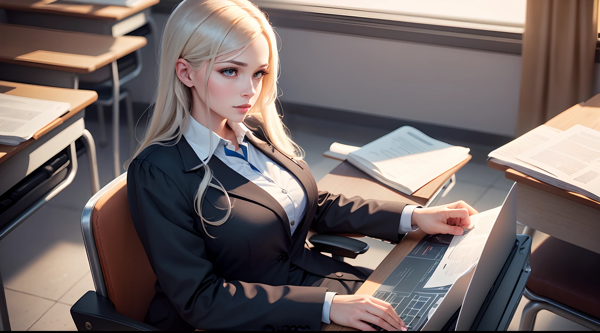 Look for higher-level certifications: Advance your career at the highest levels of the company. With people (Man and woman) Working in the classroom of modern institutions for more than 50 years. All wore formal administrative attire