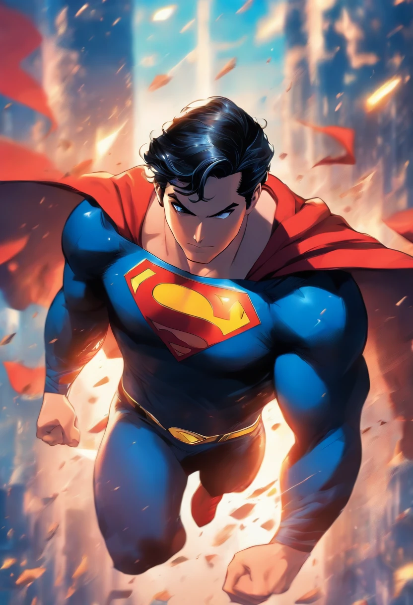 Superman in stunning style