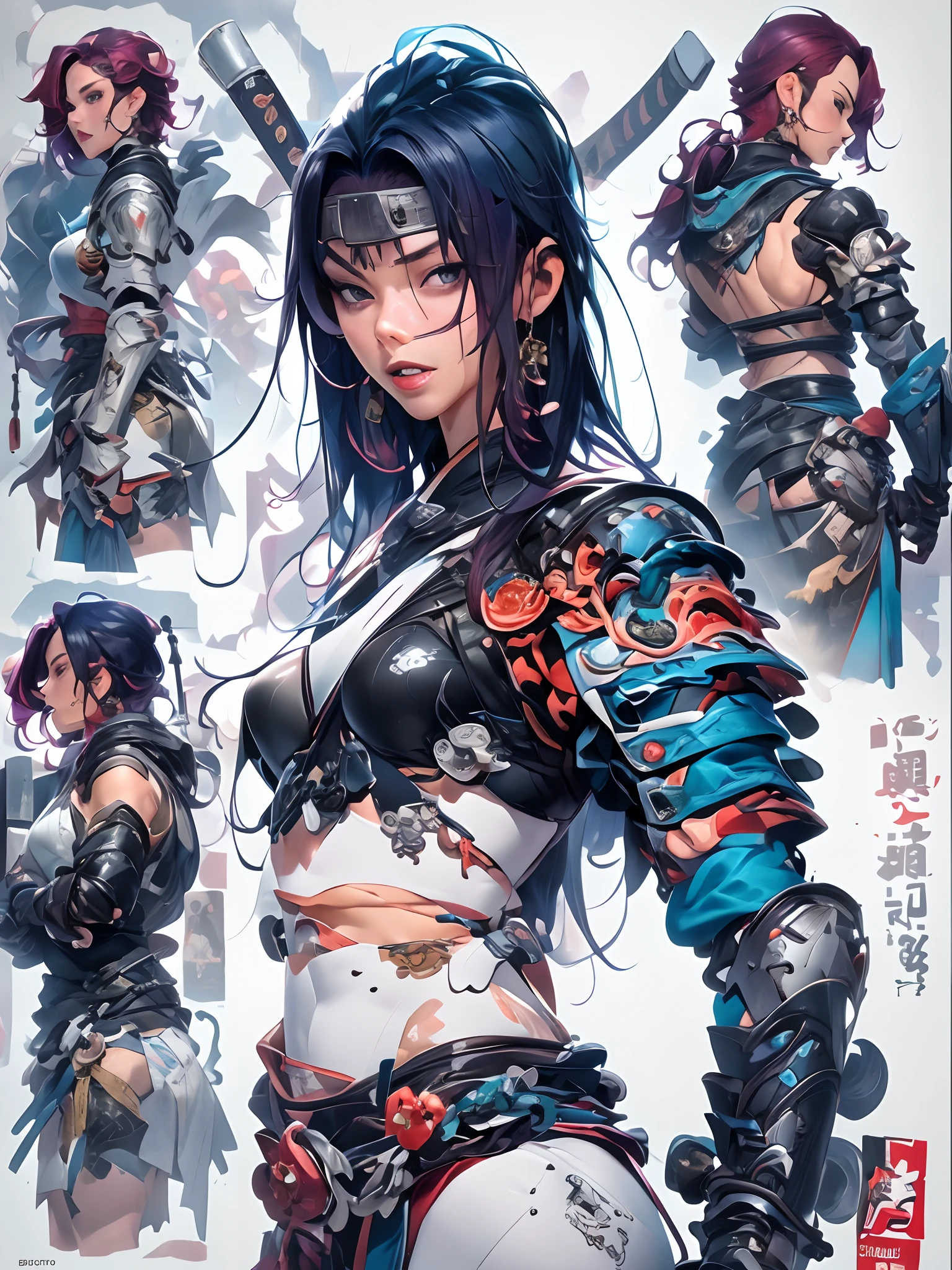 (((Woman))), (((melhor qualidade))), (((tmasterpiece))), (((AS-Adulto))), ((( Japanese ))), Olhe para cima de seus joelhos, A beautiful Asian samurai woman with perfect body, Samurai Moderno, ((( Asian))), Wear gloves on your hands,The left arm is made of steel and metal tips,Made of protective devices, The eyes are pulled, (( Aparece abaixo da mama )), (( fio dental pequeno )), Simon Bisley, quase nua(Simon Bisley)Deserto da Cidade do Castelo,For high-resolution posters, cabelos lisos, Minimum clothing, armadura (roupas malucas ), cheio de pontas e rebites, tatuagens tribais, (((Corpo inteiroesbiano))), cabelo liso moreno,Pontas coloridas do cabelo