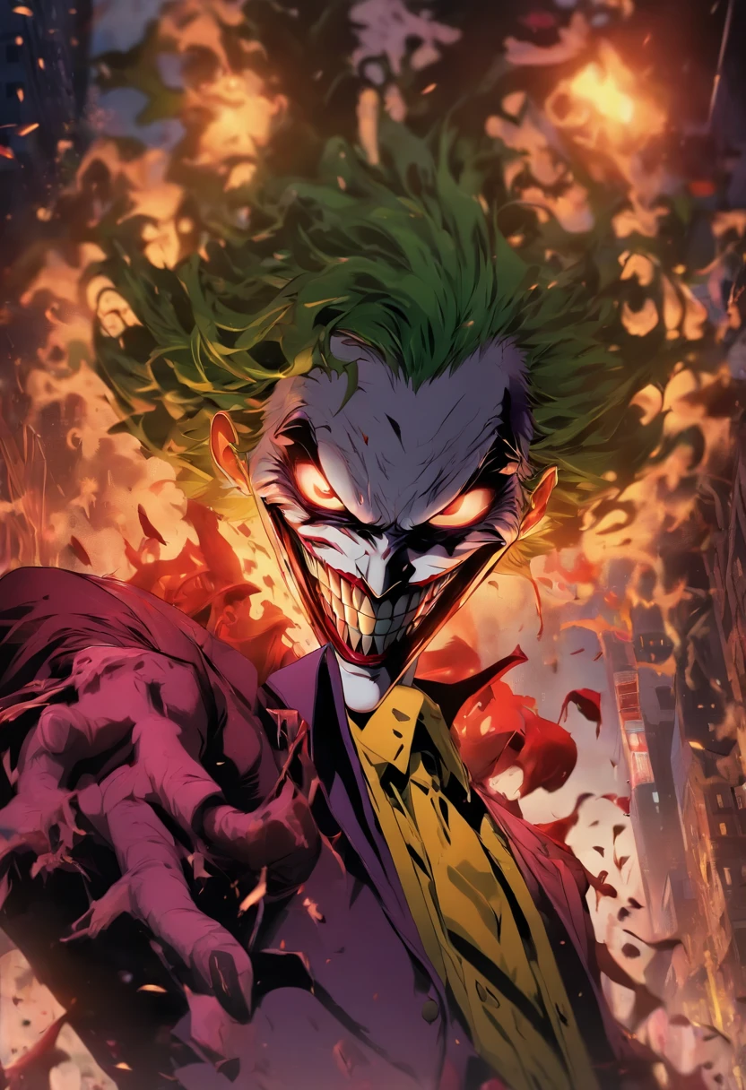 Joker combines bodies with Carnage
