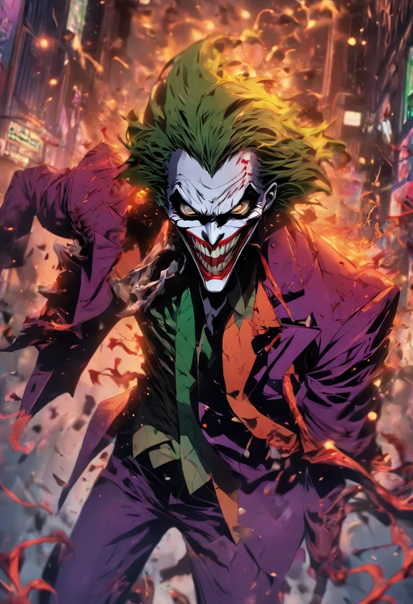 Joker combines bodies with Carnage