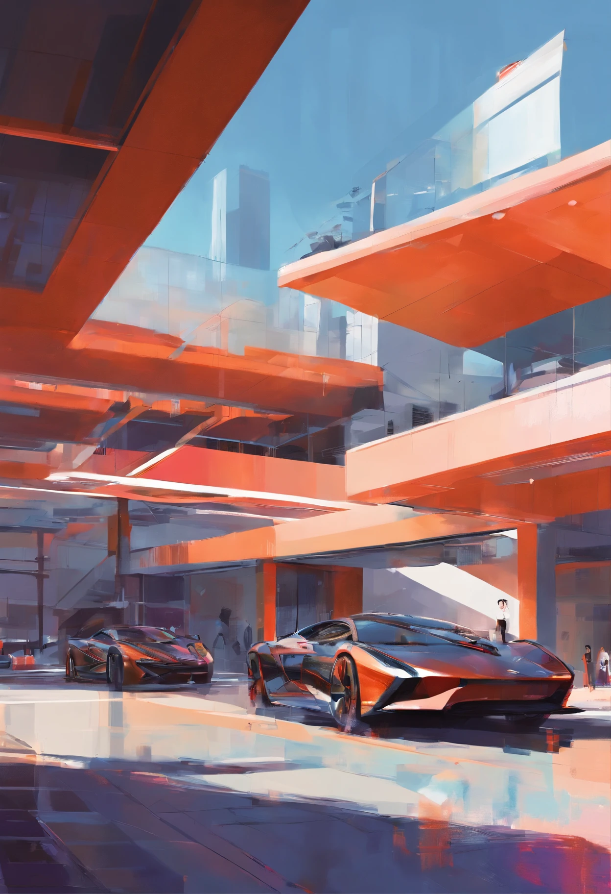 A sprawling futuristic cityscape, ((photorealistic)), ((photograph)), bustling with life and energy, set against a backdrop of gleaming skyscrapers that reach towards the heavens, futuristic transportation systems, such as hovering vehicles or high-speed trains, city is a harmonious blend of cutting-edge technology and organic elements, seamlessly integrating nature within its architecture, ((sleek and polished aesthetic)) inspired by the works of futuristic concept artists like (Syd Mead), ((extremely detailed)), (masterpiece),vibrant color palette that reflects the city's vibrancy, combining neon accents with bold primary colors and hints of natural tones, dynamic streets, wide-angle perspectives and dynamic angles, towering structures.