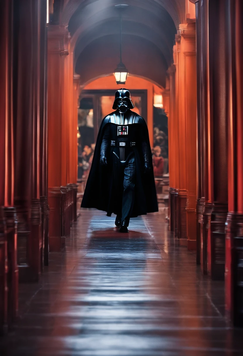 cat walk darth vader