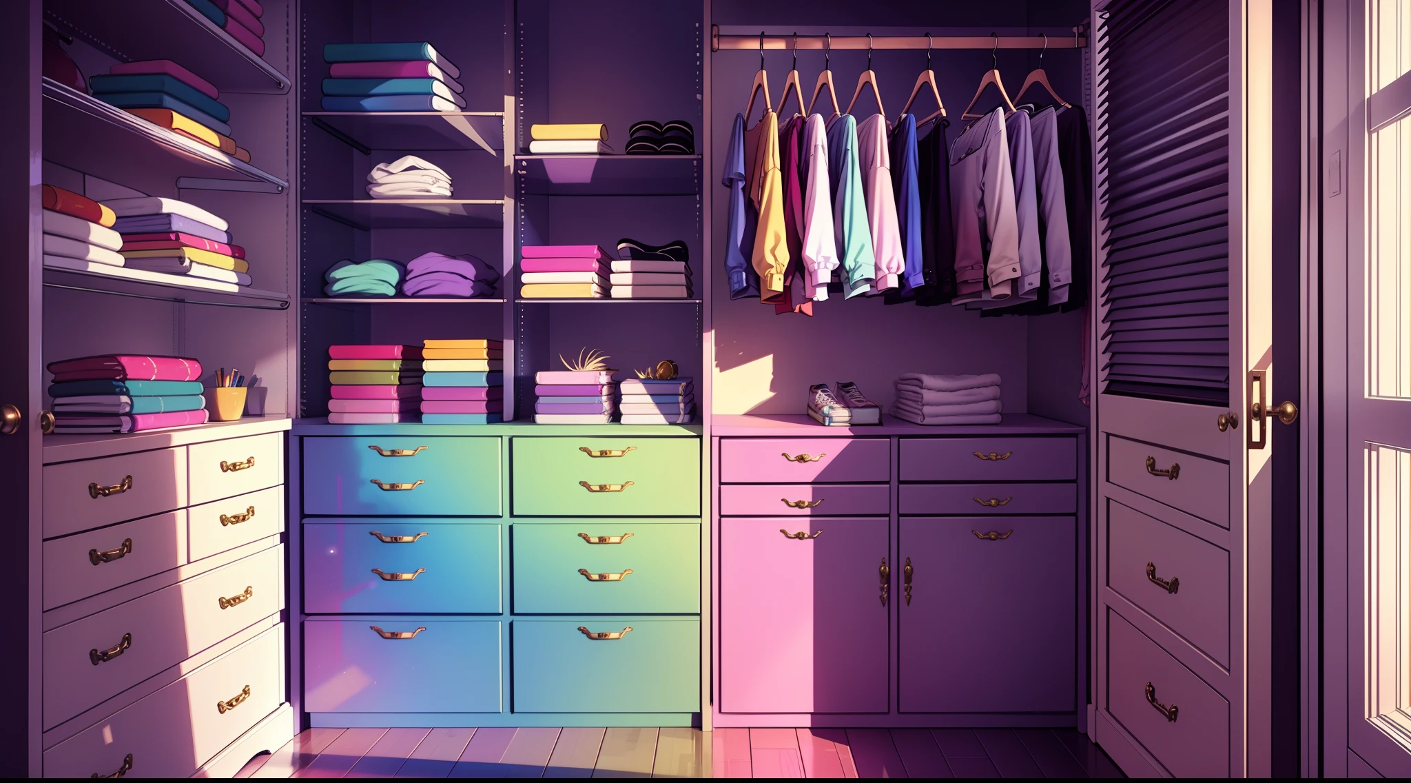 closet,Reallightandshadow,tmasterpiece,Bright colors