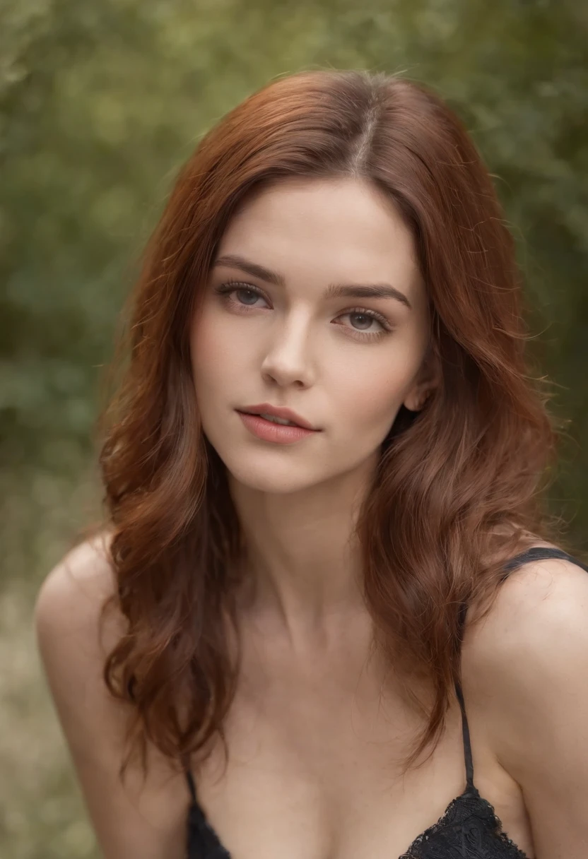 a 20 year old female, cuerpo completo, piernas largas, Cabello largo, Tema brillante, tonos relajantes, colores apagados, alto contraste, (Textura natural de la piel, Hiperrealismo, Luz suave, afilado),fondo rojo,Fondo simple, pierns abiertas, Old pubic, grandes pechos, figura sensual, pose sexy