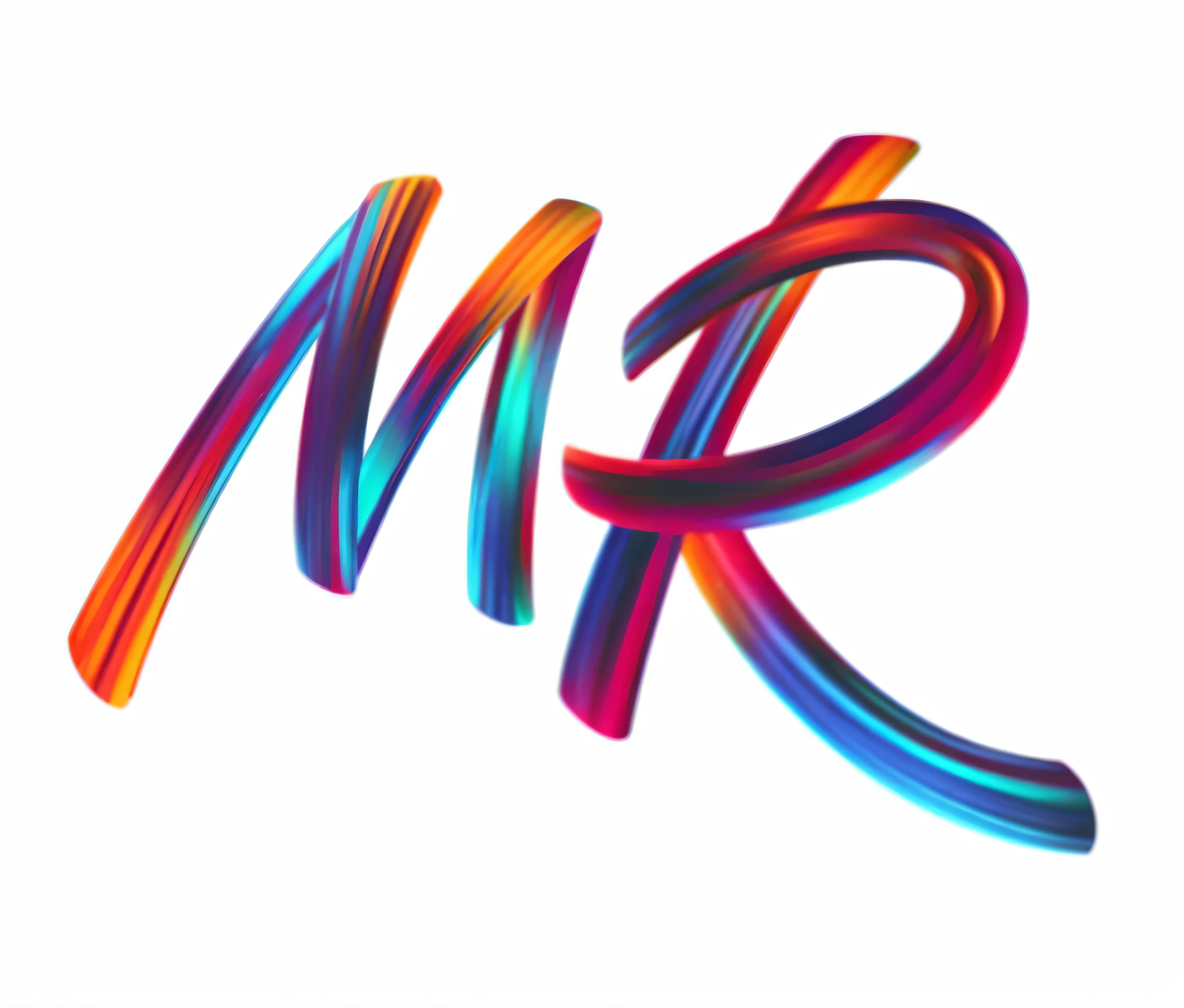 Um close up de um texto colorido que diz Mr., Directed by: Mirko Rački, Mkbhd, single logo, alta resolução, imagem de perfil, foto do perfil, R - MK, logotipo sem texto, Alex Miranda, Directed by: Luis Miranda, Sr. House, mega realista, super high resolution, low-res, renderizado em 4K, Directed by: Rachel Reckitt