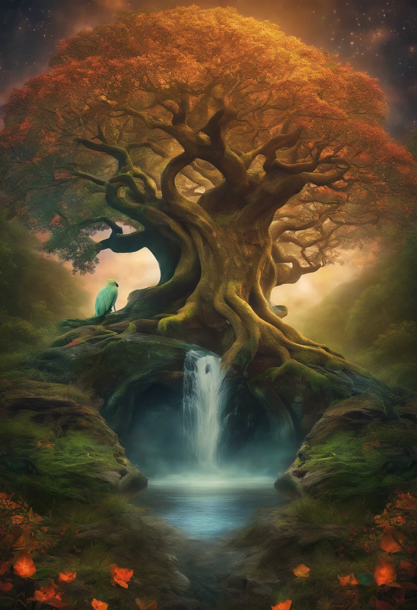 3 katzen Yggdrasil