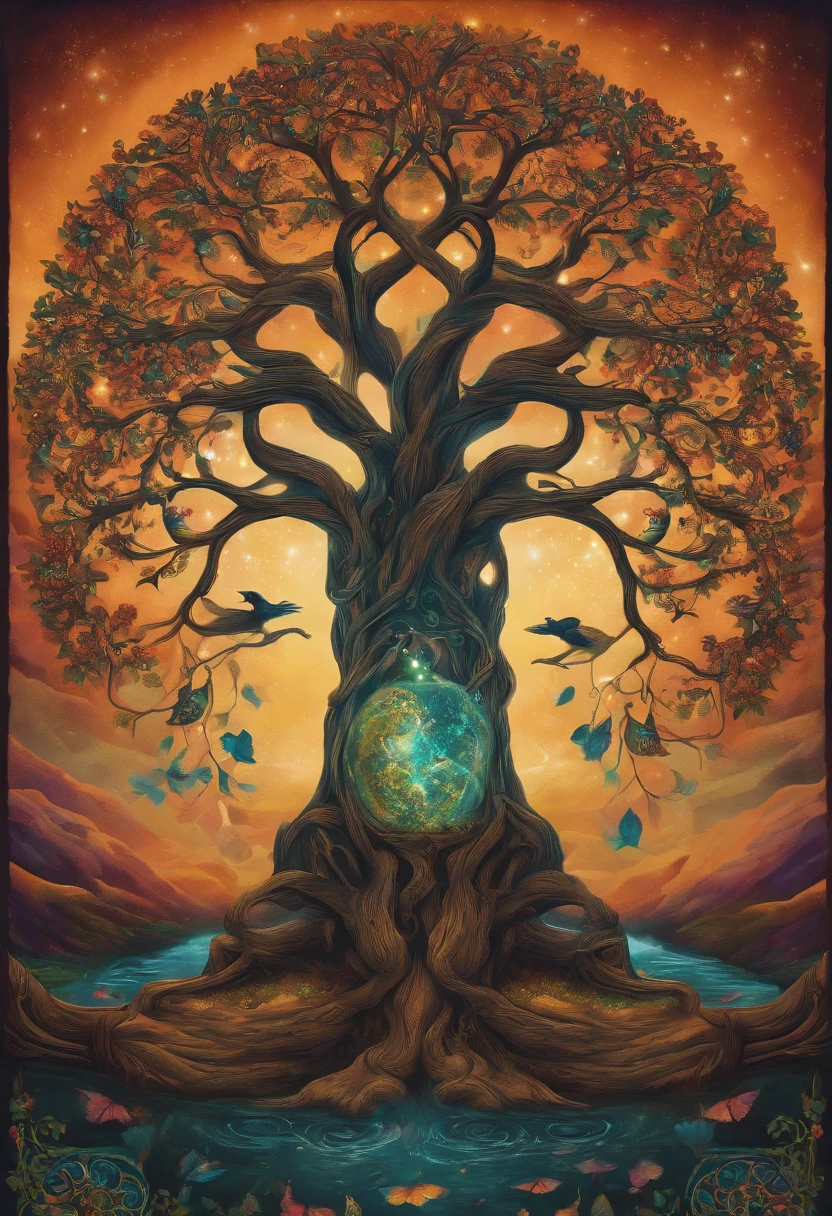 3 katzen Yggdrasil