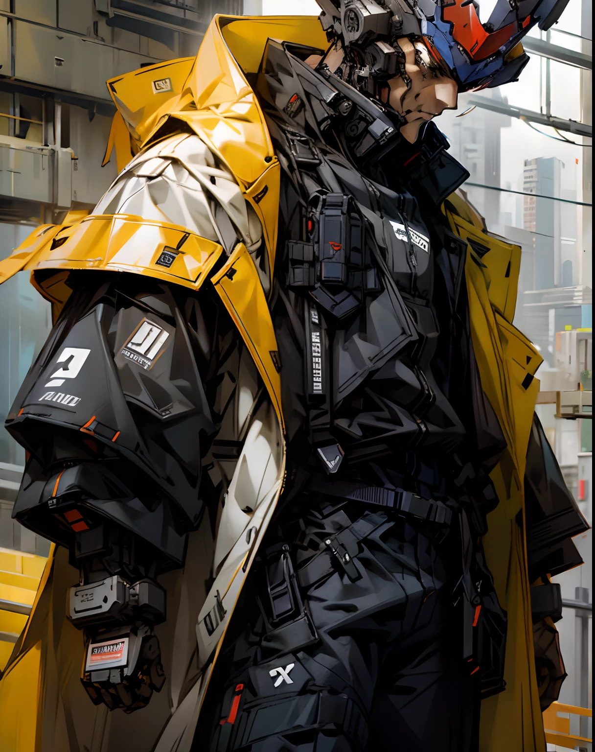 mecha, techwear, streetwear,