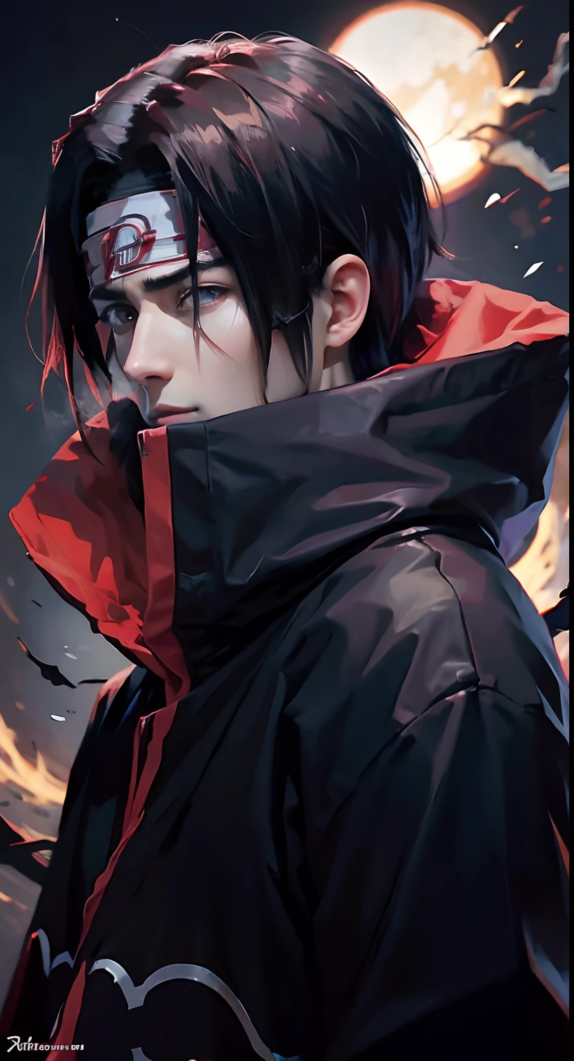 Itachi Uchiha, with his robe