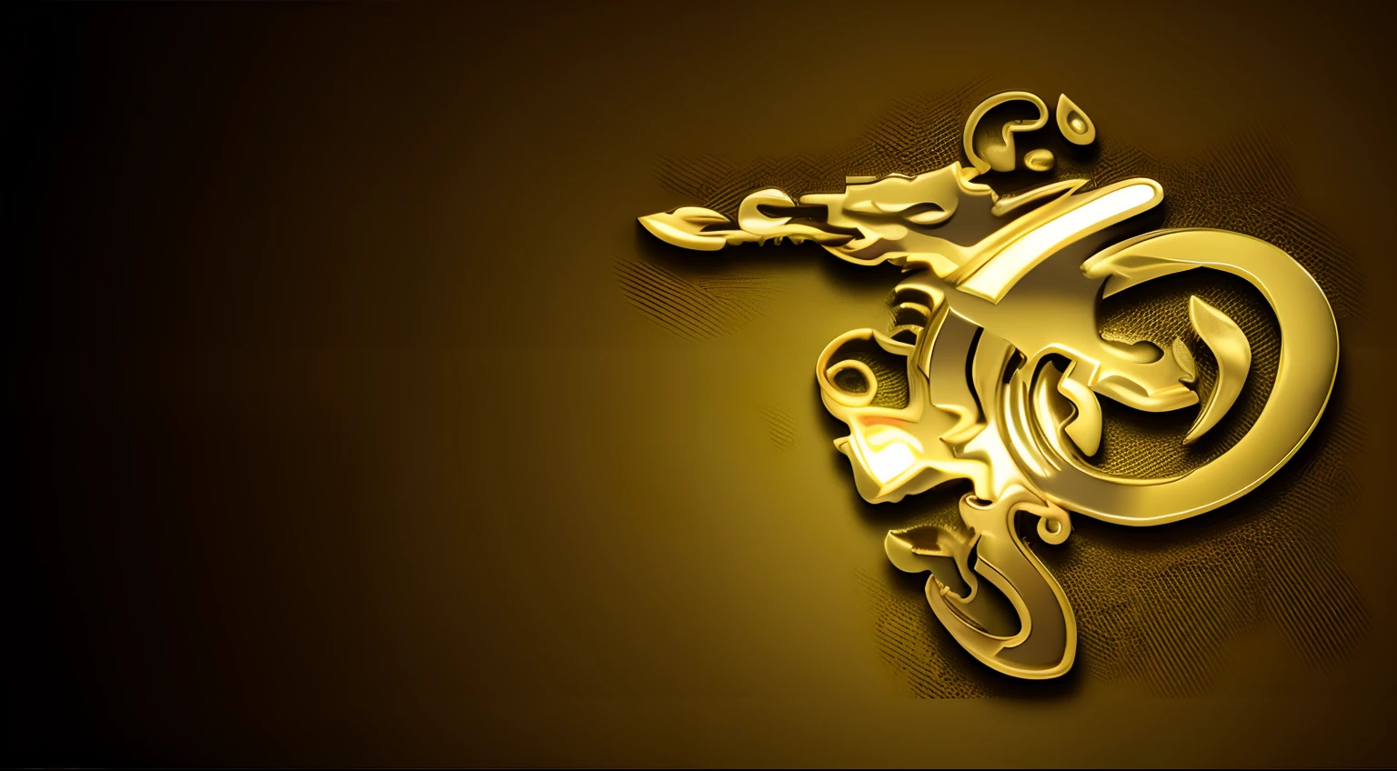 a closeup of a gold and black logo with a dragon, Logotipo da Sahara Comics, CIA, cobras douradas, maia, cgssociedade, Golden dragon, ancient symbol behind it, Cores Preto e Dourado, sol dourado, Nagas, Rei Ghidorah, preto e dourado cor rica, Tigerman, ornate galactic gold, Banner