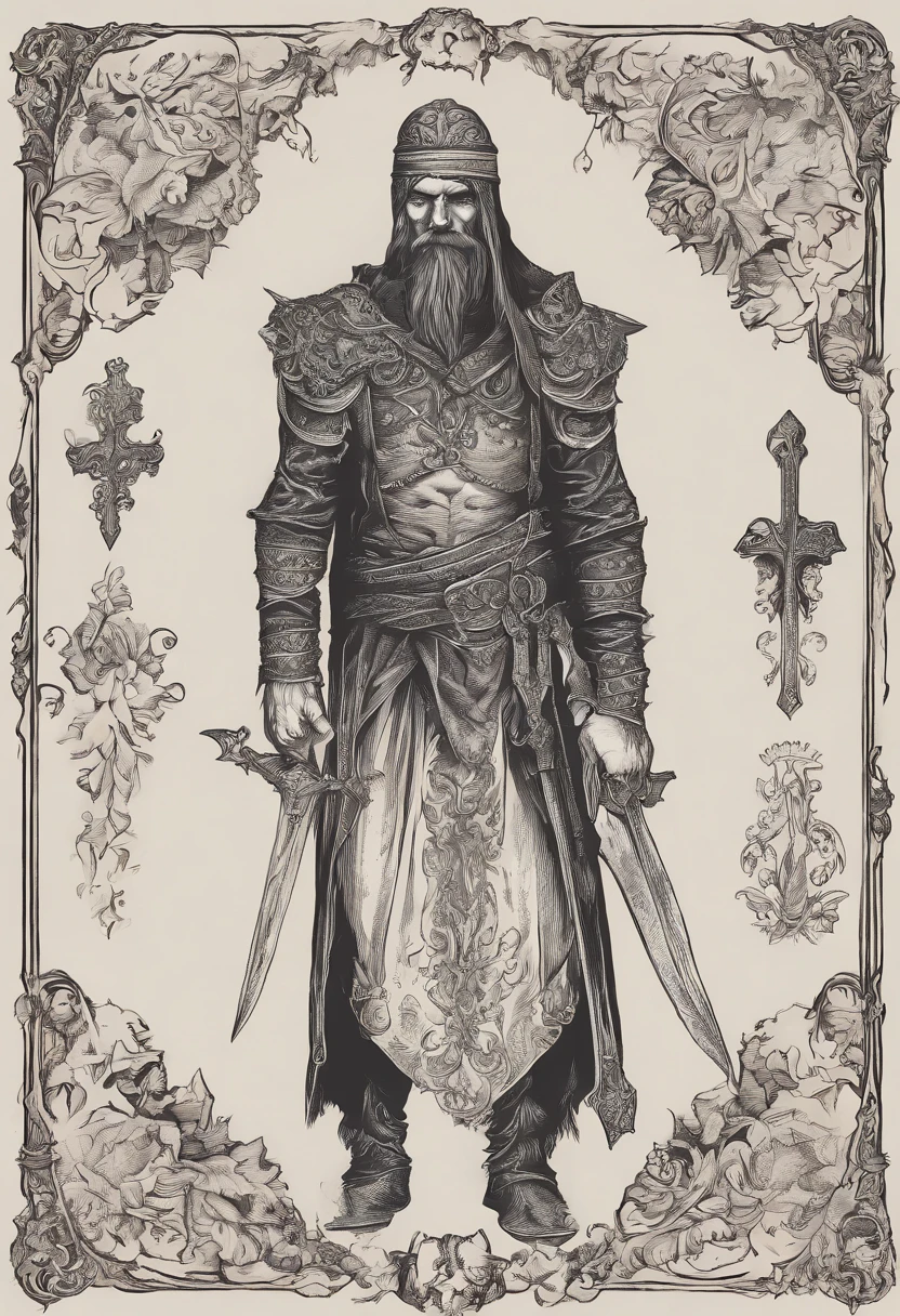 The Cenobites male all have horrific mutilations and/or body piercings, and wear fetishistic black leather clothing that often resembles butchery garments or religious vestments. The clothing also serves to support their piercings and tools.