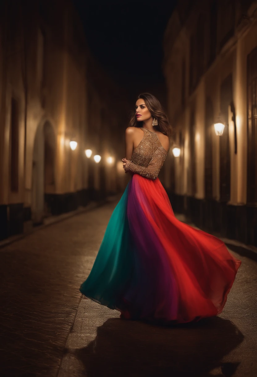 crie a imagem de uma corretora de imoveis com a marca pessoal bem definida, elegante e bem vestida socialmente