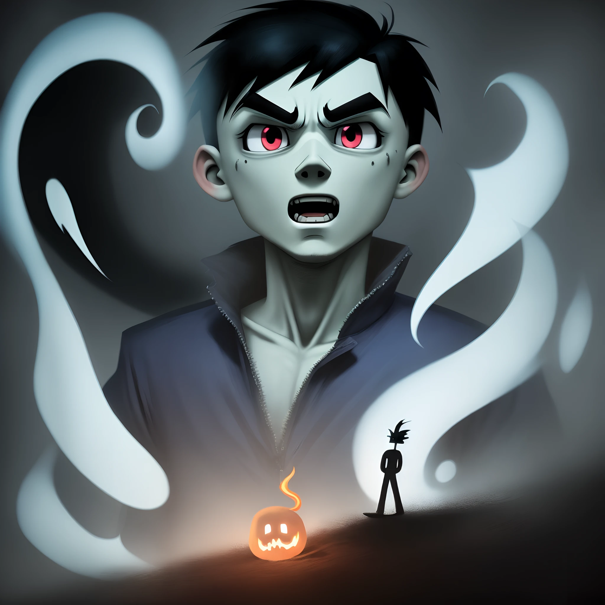Danny Phantom Ghostly Version of Horror