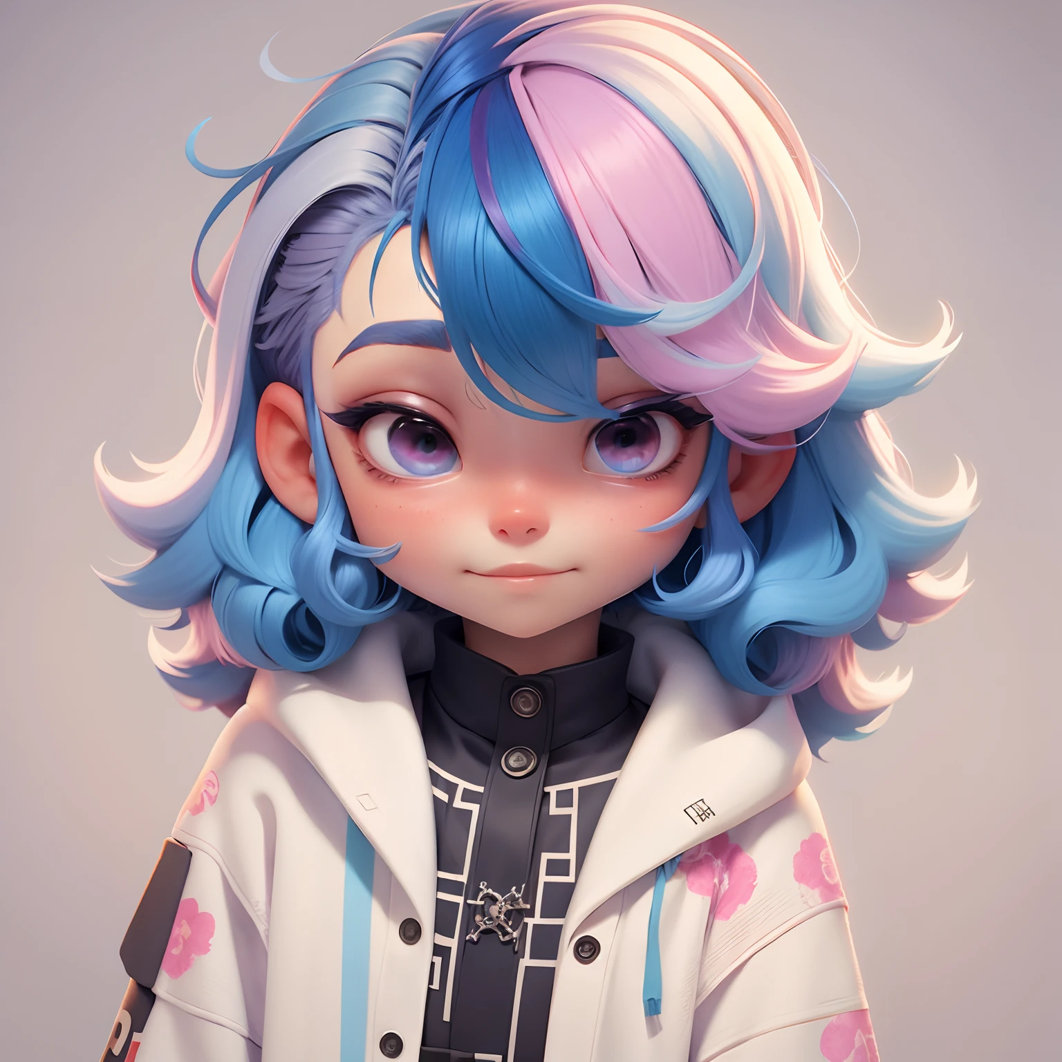 Colored hair