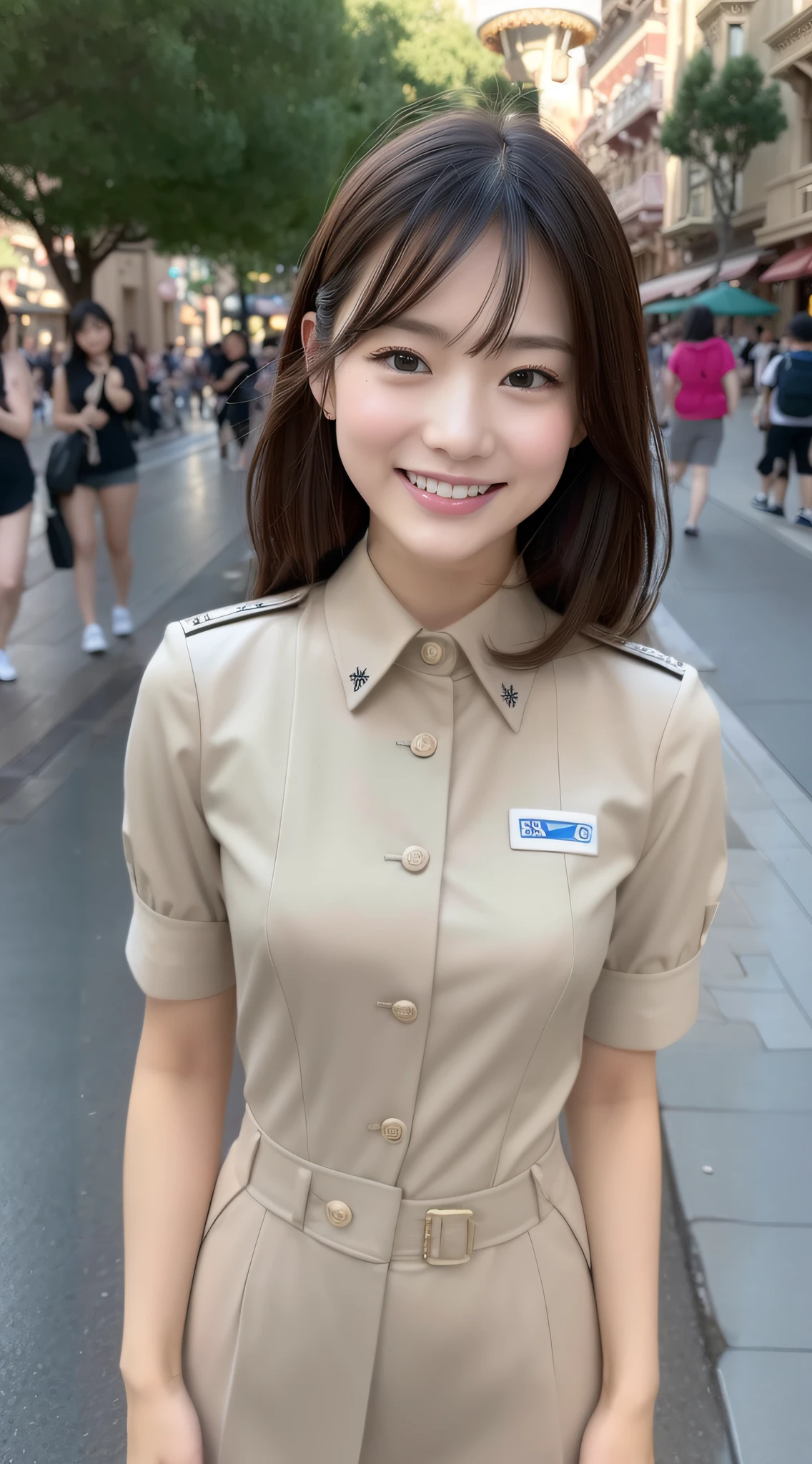 Wear tight uniforms、Tight uniform