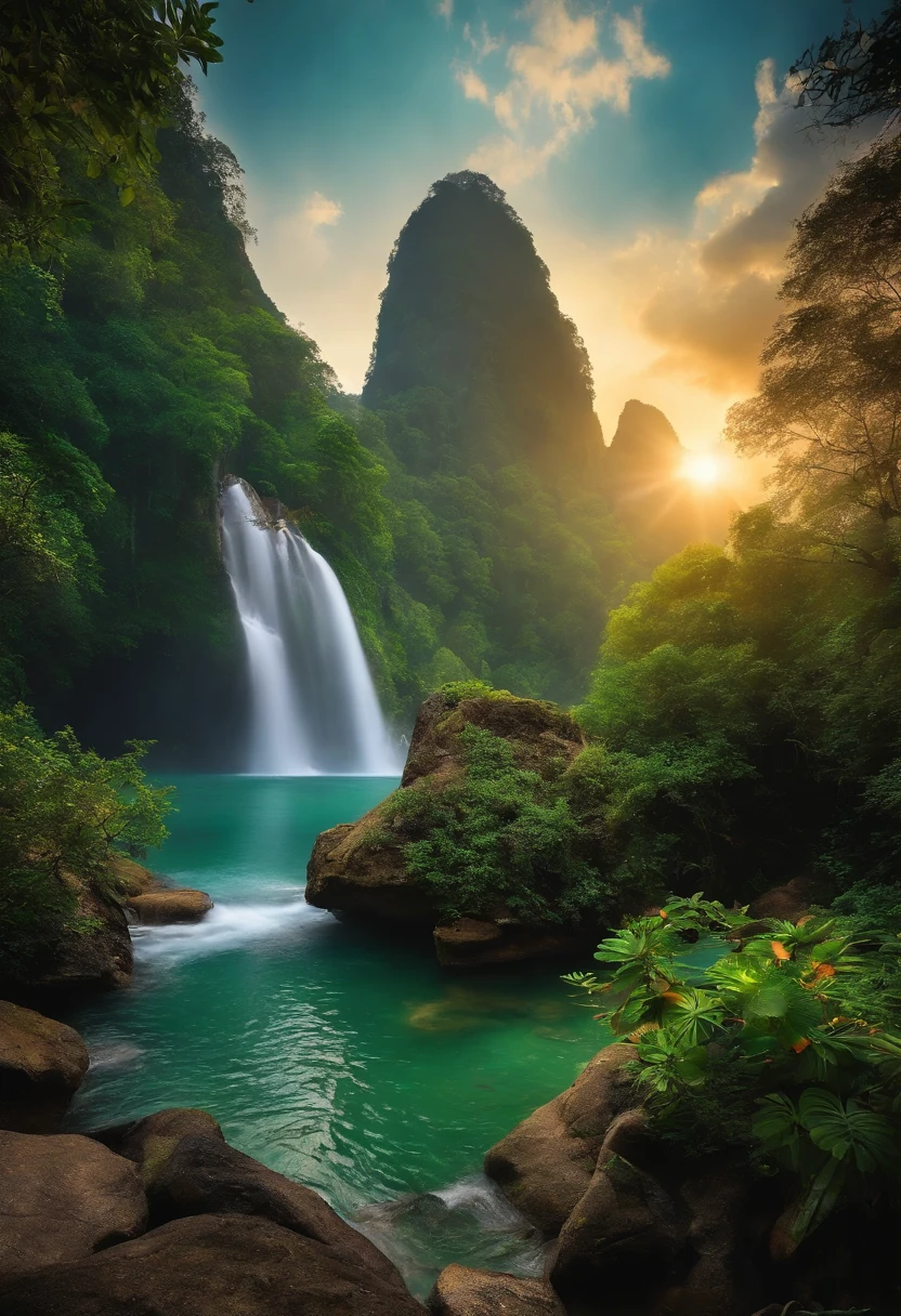 nature magic, Magical energy,Inspired by Thailand