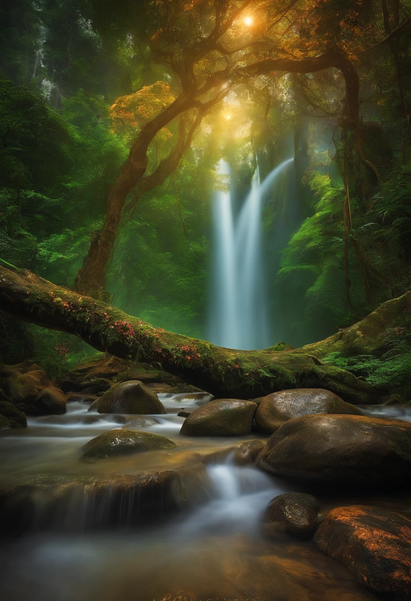 nature magic, Magical energy,Inspired by Thailand