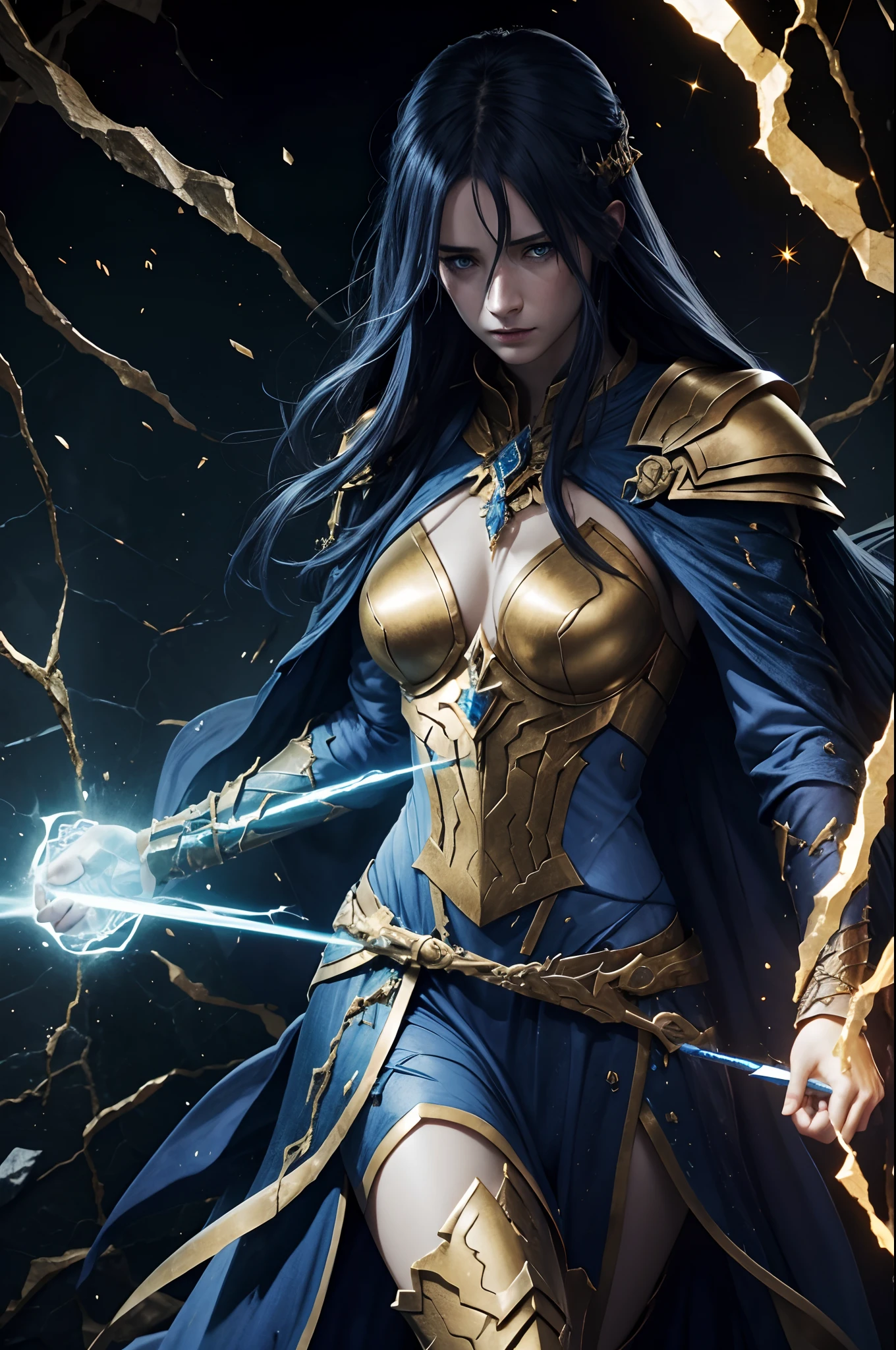radagon shatteredradagon unbrokenradagon eldenring marikahammer golden cracks cracked skin elden ring (/object)/ blue robes