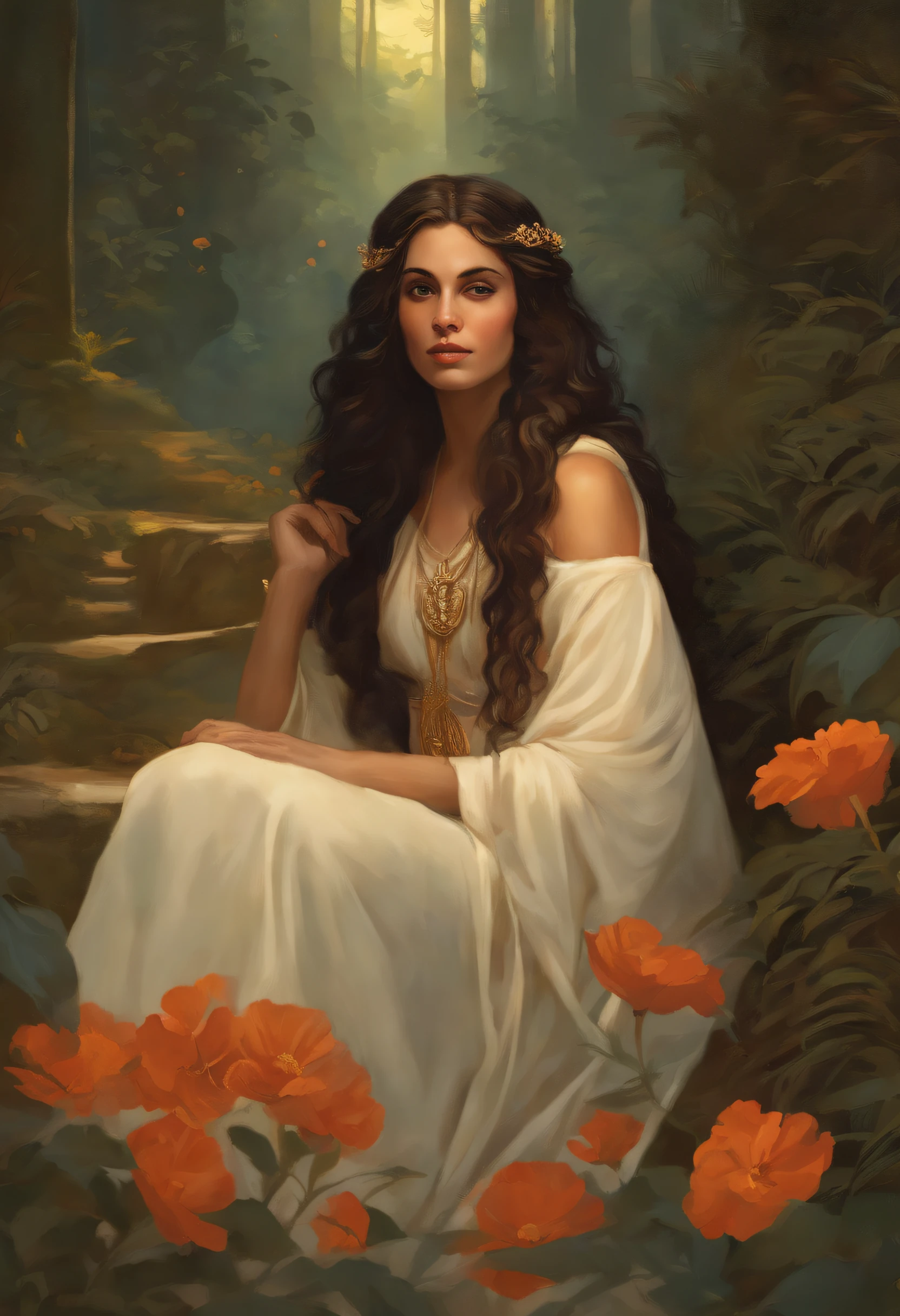 A Virgem Maria e o Menino Jesus. MULHER CACASIANA. 19 anos, DOCE E INOCENTE OLHAR ANGELICAL, alta qualidade, obra prima, exquisite facial features, Cabelos requintados, Olhos requintados, Cabelos requintadamente coloridos, Qualidade de imagem 4K, bela luz e sombra, Efeito Tyndall, halo, hair messy, Estado jovem, Bela cena, Roupas requintadas, CORRENTES, pena, Beleza antiga com olhos grandes muito detalhados, Pintura digital, art-station, Arte conceitual, foco nítido, illustration, Arte de Greg Rutkowski e Alphonse Mucha e Victo Ngai