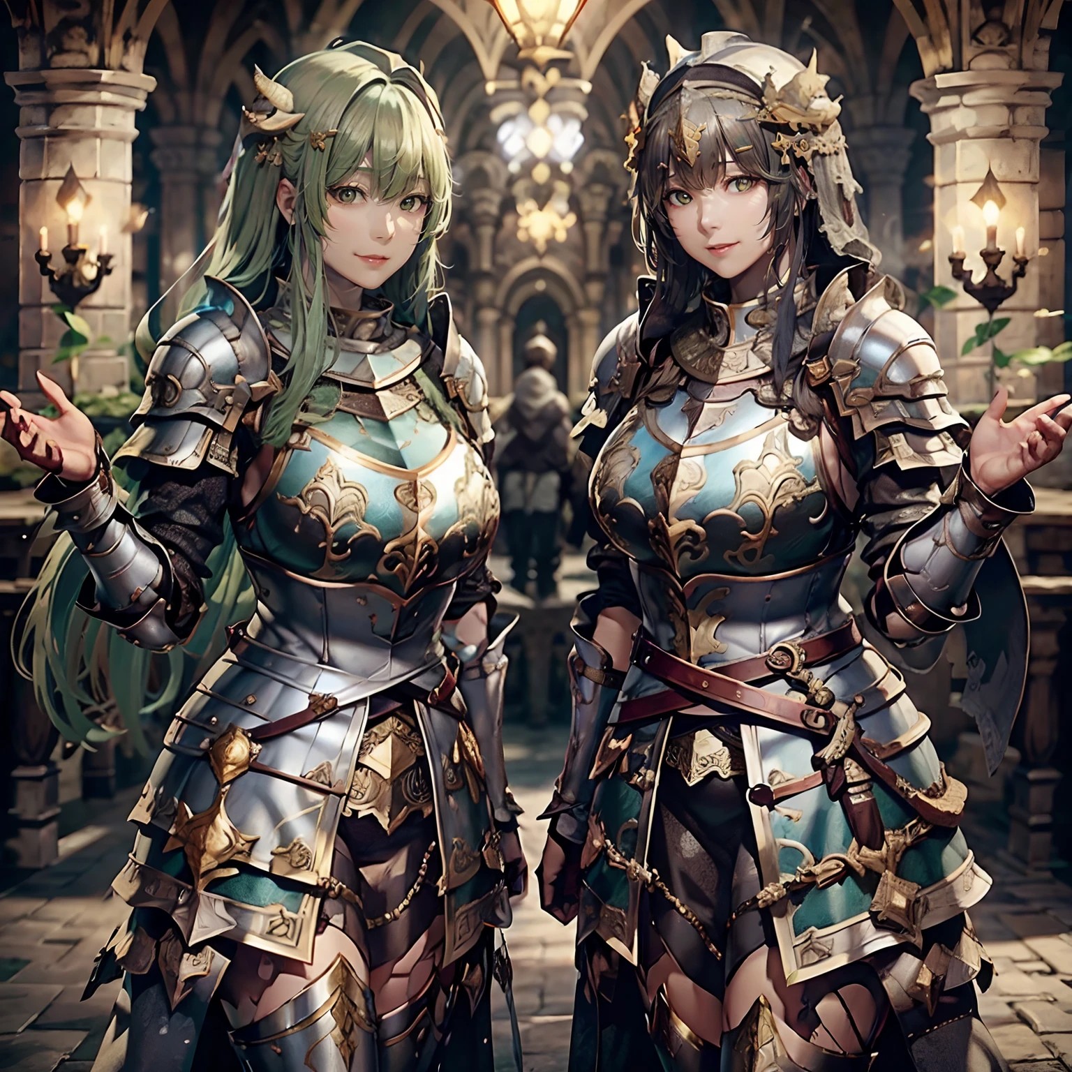 ( excellent quality ) 1boy, close up of a vampire in a royal courtyard, stern expression, strong build, crimson eyes, very long black hair, gray fur coat collar, black goatee, very pale skin, pointy ears, elf ears, ornate plate armor, malignant aura, dominating stance, long coat under the plate armor, thin tabard over chest, makoto shinkai, artgerm and atey ghailan, demon slayer art, krenz cushart and artgerm, makoto sinkai, casimir art, range murata and artgerm