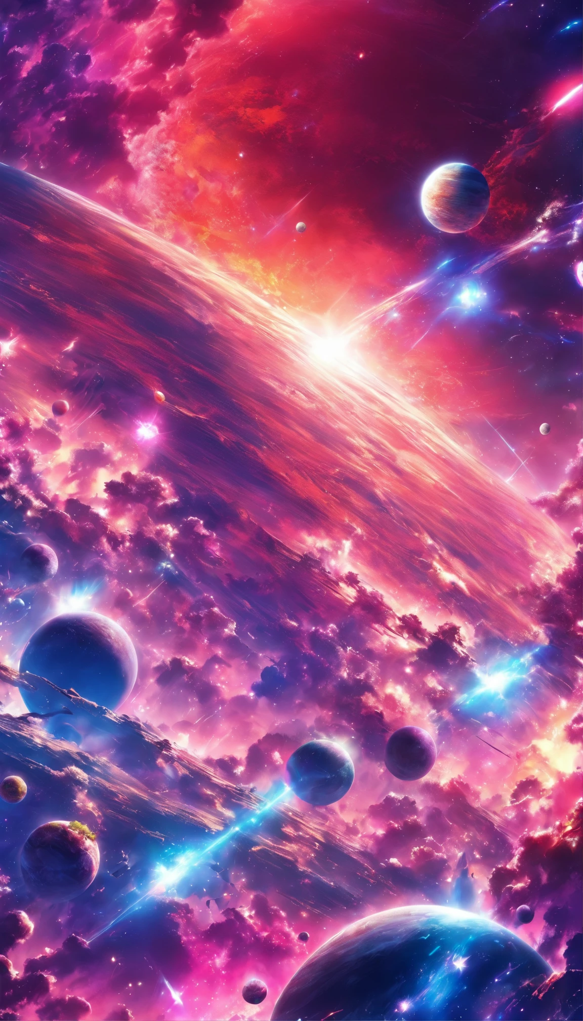 Pr0t0ssE style space planet