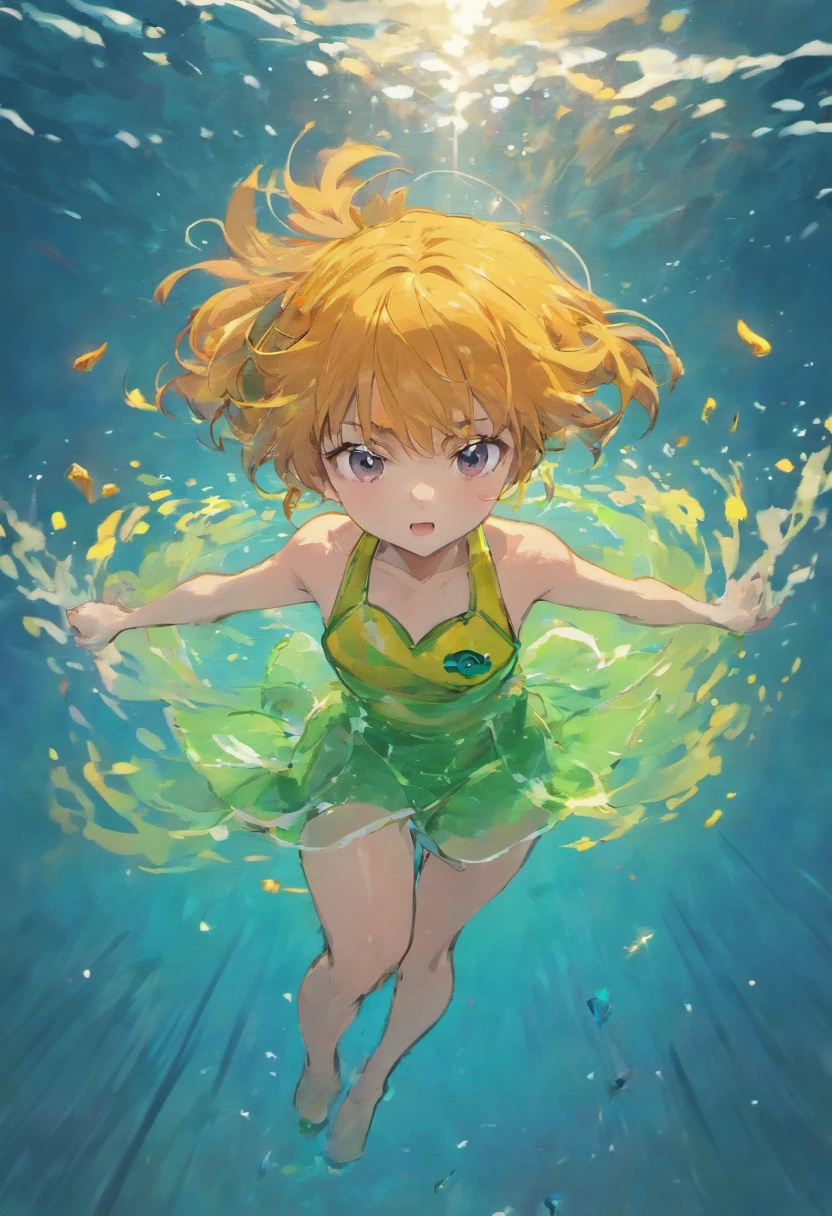 Nishikigoi swimming gracefully 1bolt
