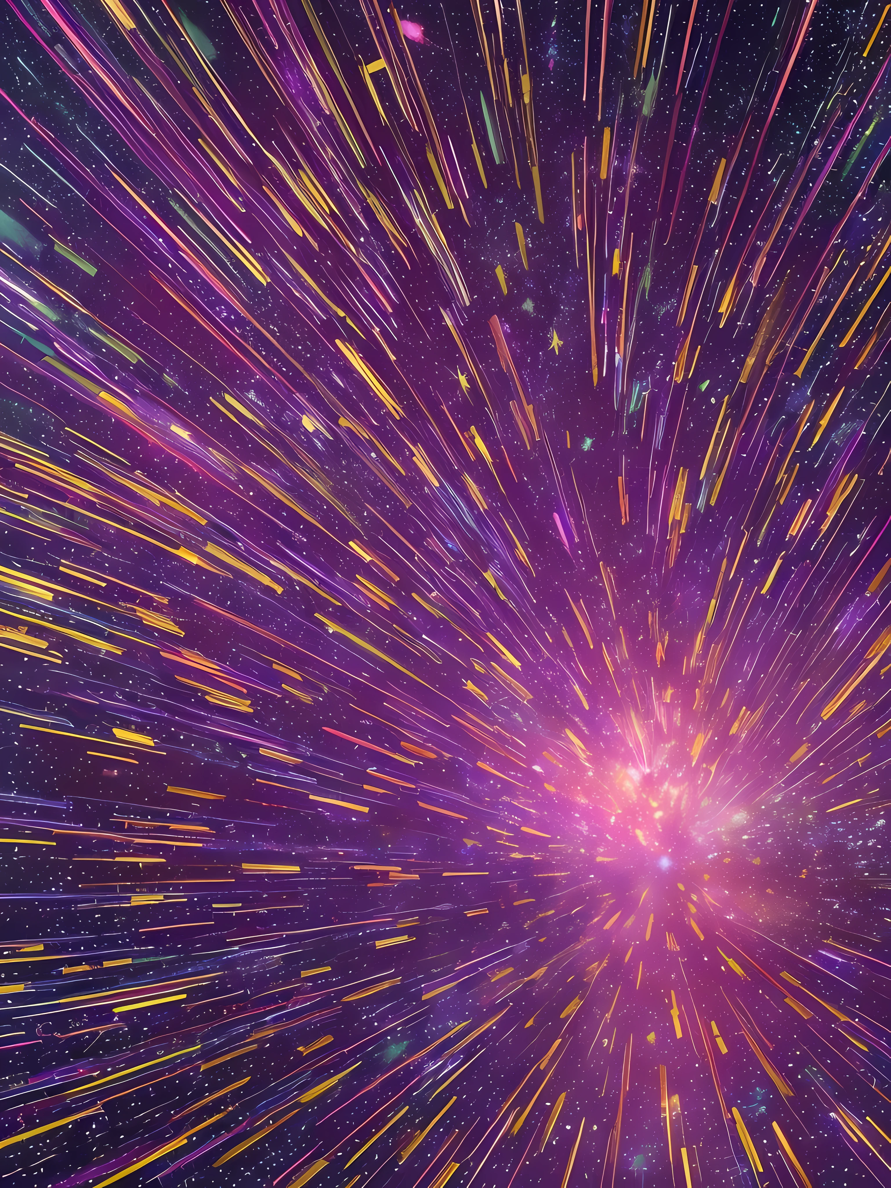An abyss full of stars opened; The stars have no number, the bottom of the abyss., Broken Glass effect, no background, stunning, something that even doesn't exist, mythical being, energy, molecular, textures, iridescent and luminescent scales, breathtaking beauty, pure perfection, divine presence, unforgettable, impressive, breathtaking beauty, Volumetric light, auras, rays, vivid colors reflects
