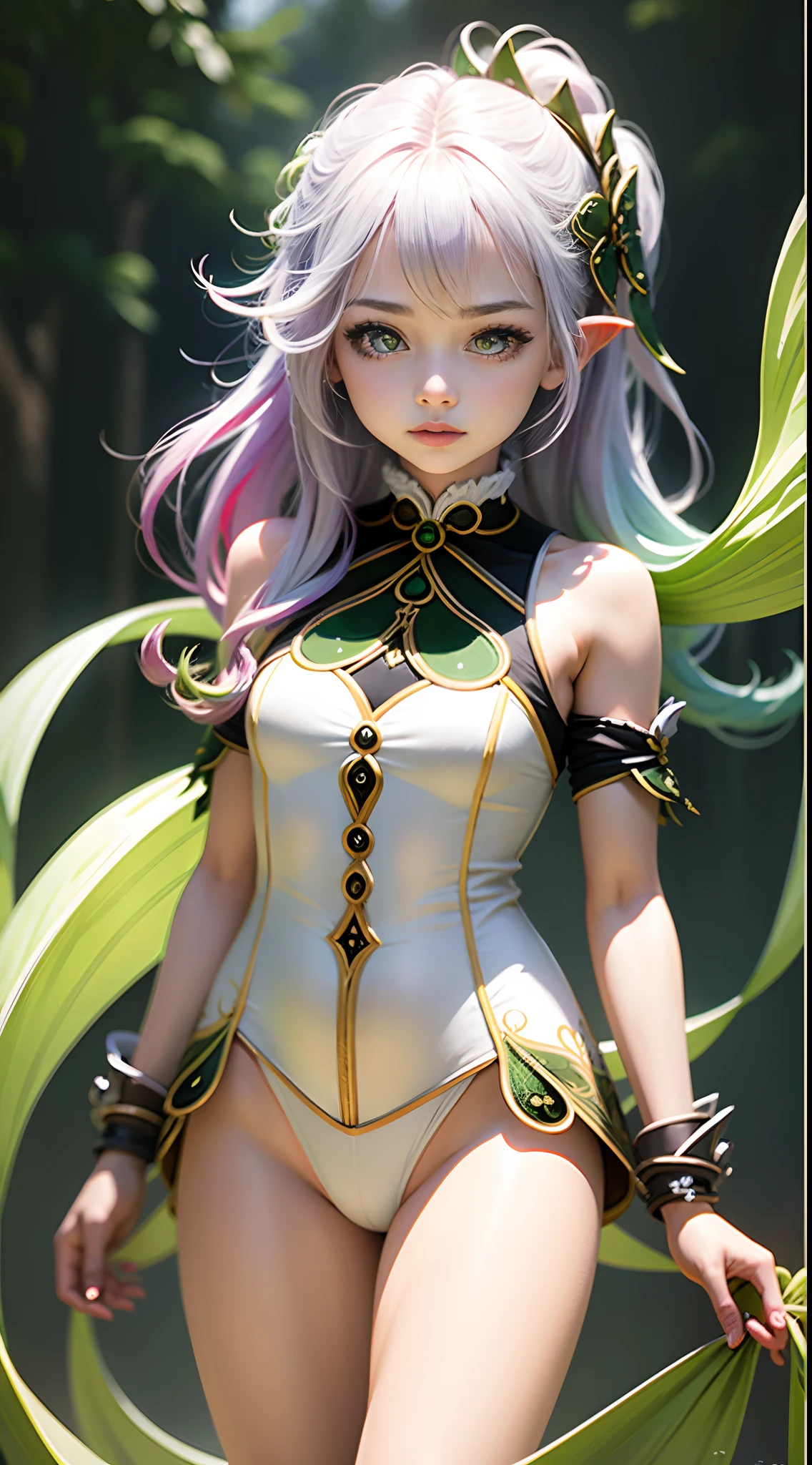 +1 girl, young, , beautiful, colorful hair, ((bosysuit)), ((transparent clothes))