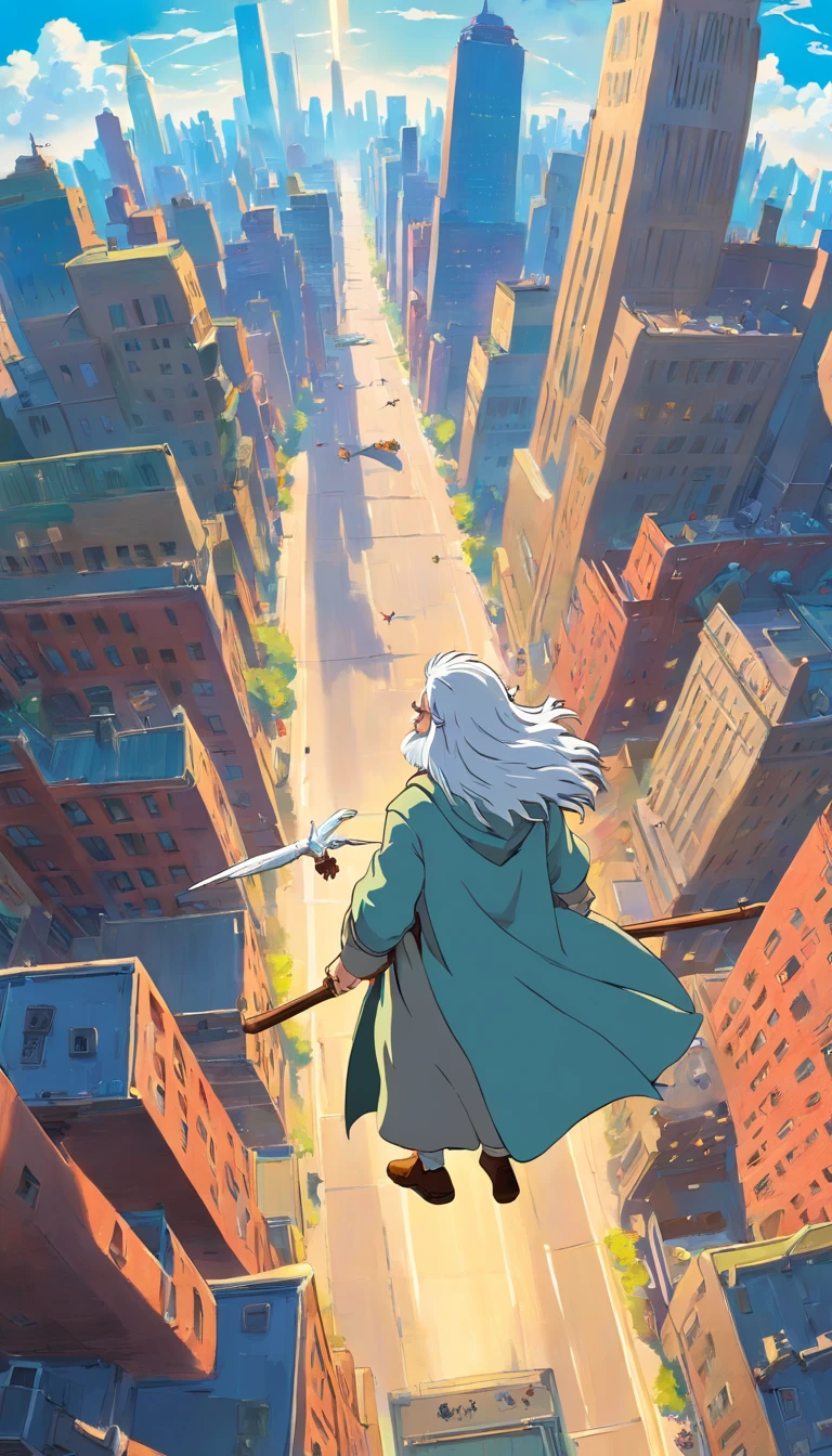 Capture the awe-inspiring moment as
Gandalf, the wise and powerful wizard,
soars through the skies above New York
City on the back of majestic giant eagles.
In this midjourney illustration, you have
the opportunity to depict the
convergence of fantasy and reality,
blending the magical realm of Middle-
earth with the iconic urban landscape of
New York. Let your imagination take
flight as you bring this breathtaking
scene to life.