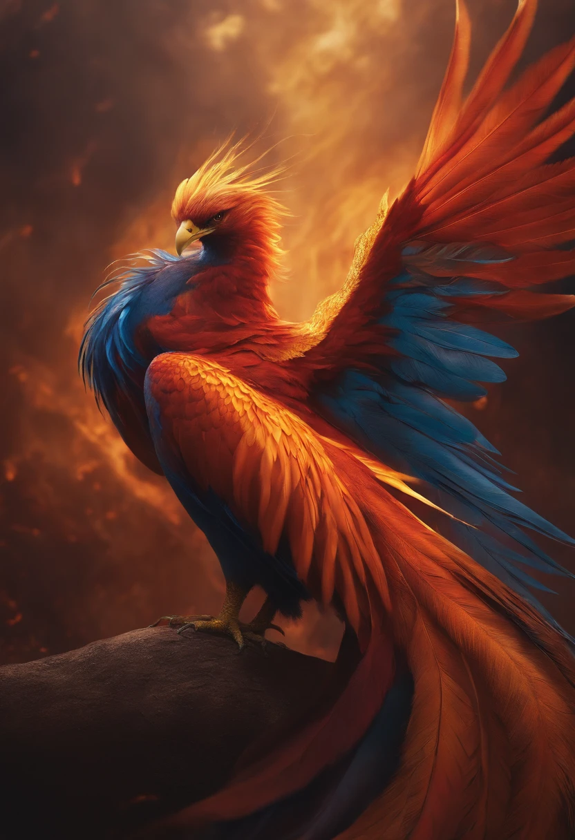 The phoenix continued to blow