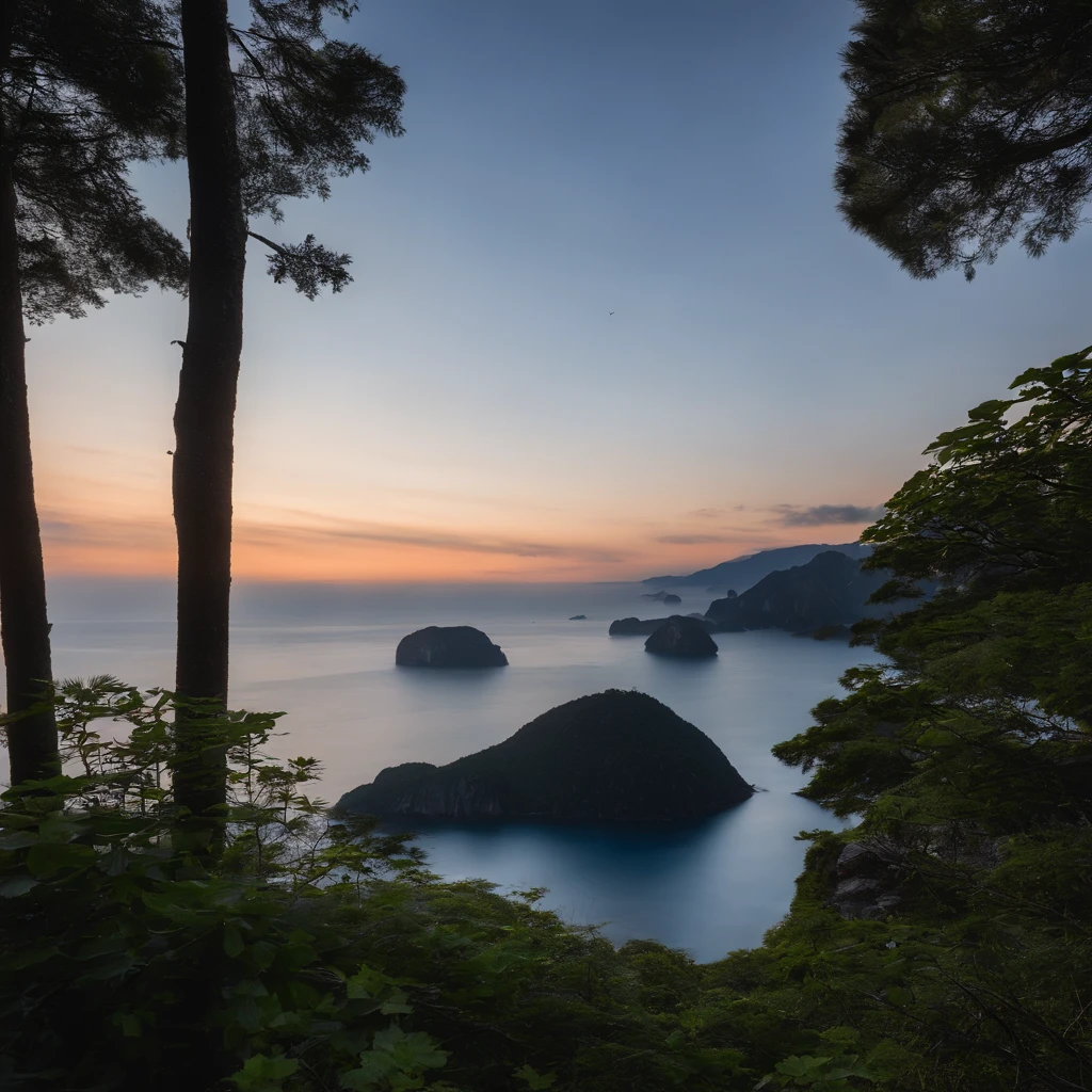 Magnificent view,Wonders of the world,Sunrise dawn,Maritime landscape photography,Pale sunrise, Windless calm and magnificent fluorescent sea surface,Clean and transparent seawater,sandbeach,Yamakawa,strait,Majestic megalithic complex,Cliff overlook view,Wide field of view,Simple and beautiful,Minimalist,Black, white and blue tones,desolated,Aloneness,Cold, foggy sky,The morning sun that does not dazzle,Nightmare vision,Dark fantasy plot,Perfect and excellent composition,8K分辨率,the detail,limitations,Close-up ultra-wide angle shot,Cool background,Jack Guzman's environmental art photography,realisticlying,cinematic compositions,A high resolution,vividness, A detailed, stunning skies,Colorful clouds float,true to life, Pubic area is clear, flawless perfection, Digital SLR, , 1024, 2048, 4096, A detailed, Sharp, best qualtiy, high qulity, absurderes,unmanned background,The is very detailed、Detailed lighting shadows,Trends on ArtStation、iintricate、high detal、dramatics、(Volumetriclighting:1.2)hdr shot。(Close-up,Super deep view,ultra-wide-angle,Microfocal length lens:1.2)(realisticlying:1.4)tmasterpiece、high high quality、Beautiful photography