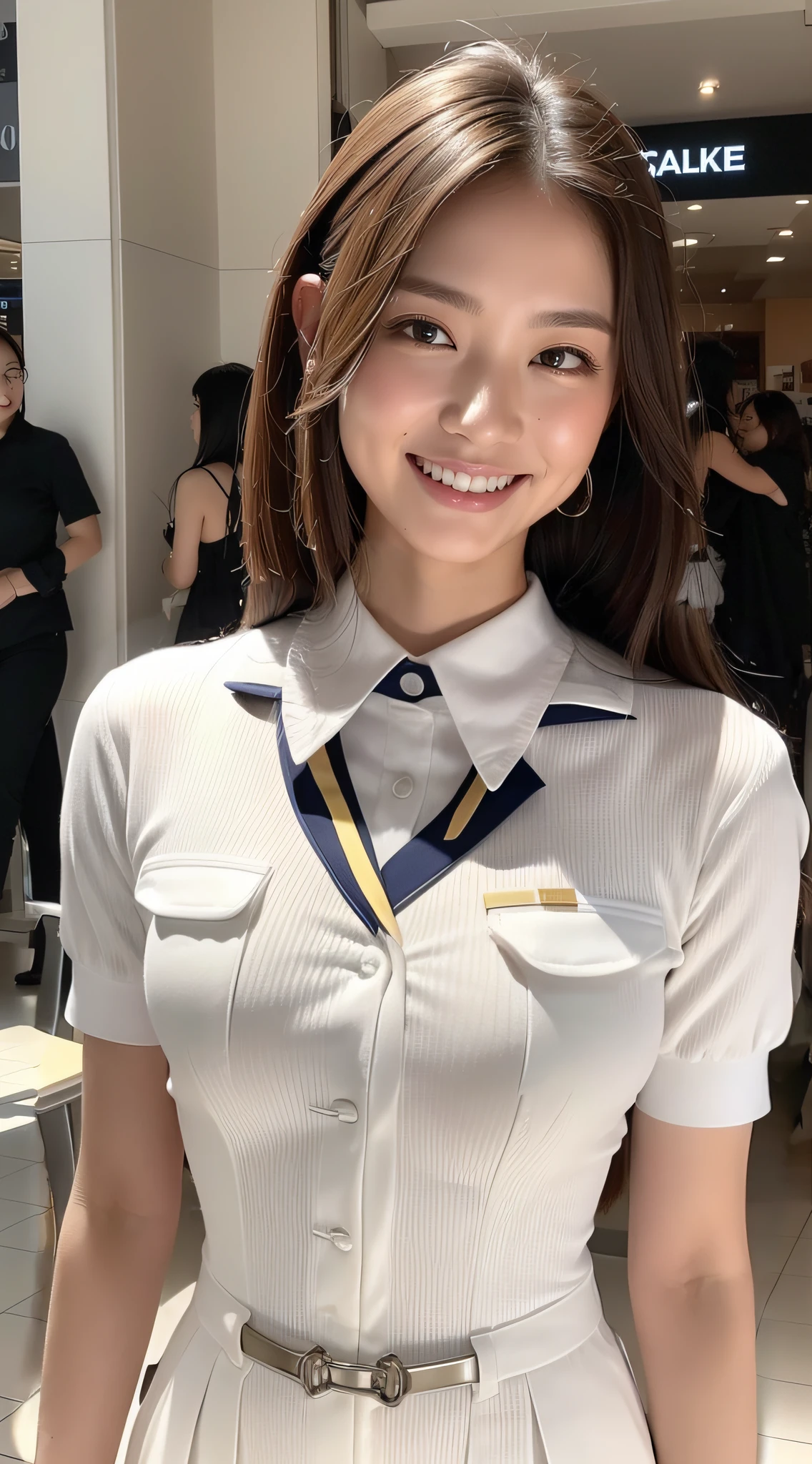 Wear tight uniforms、Tight uniforms
