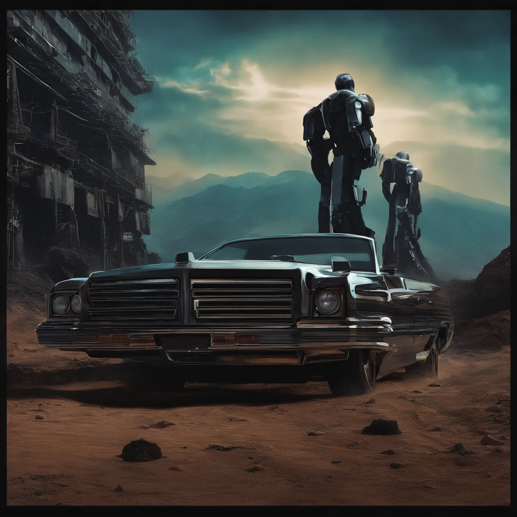 filme "Terminador" em estilo anime, Arnold Schwarzenegger, John Connor, Sara Connor, Exterminador T-800, Exterminador T-1000