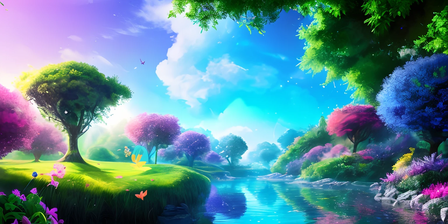 Draw only the sky and clouds