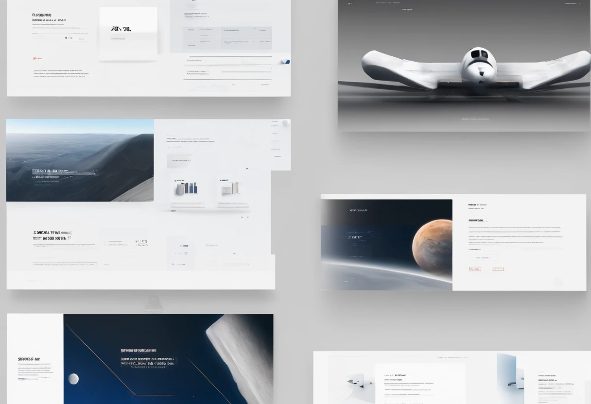 sci-fy ，nasa ，brightly， off white，UI，Graphic design，Interface design