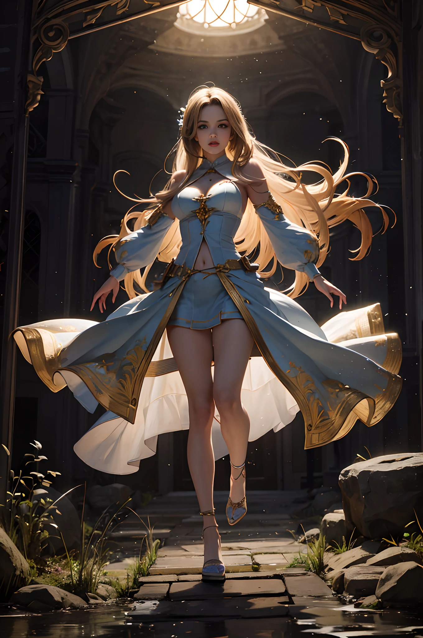 (RAW: 1.2), (Realistic: 1.4), (Clarity: 1.2), (A Woman), 16 years old, (((Height: 2.0))), (Tongue nails), (Lip Nails), (Umbilical nails), Gemstones Refract Dazzling Light))), (Breasts: 1.2), (Areola: 2), (Abs: 0.7), (Buttocks: 1.4), (Healthy Skin, Thin skin, seductive expression, Double eyelids, jelly textured lips, glowing lips, cherry small mouth, small upturned lips, Lip studs under the lips, moles under the eyes, ((((detailed skin texture))), real pores, textured skin, (wearing gems, pearls, emeralds, amber,), (dynamic hair, Chinese single bun, beaded hairpins, layered hair, wet hair, loose hair, wet skin texture), sweat dripping all over, shiny skin, glowing skin, radiant, eyes looking at the lens, high-quality details, cinematic lighting, ((backlight)), absurd, incredibly ridiculous, huge file size, super detailed, high resolution, very detailed, best quality, masterpiece, illustration, very detailed, CG, unified, 8k wallpaper, amazing, fine detail, masterpiece, face light, backlight, cinematic lighting, (((high jumper's body proportion)), ((obesity: 0.0)), (no panties)))), (((no pants))), (no socks))), ((no skirt))), ((no shoes))), (no pose))), (dynamic pose))), ( Half body))), (((Raise legs))), (Cross feet)))), (Legs apart))), (Greek toes), (Elaborate nails), (Camel toes), ((Correct anatomy)), ((Correct dissection))), (Wearing a cheongsam with a transparent plastic texture)))), ((Gemstones, diamonds, pendants, necklaces, waist chains, stud earrings, earrings, bracelets, anklets)), (((Imperial sword flying, clothes fluttering in the wind))), (((A world of clouds and ethereal nothingness) )),(((Skin inlaid with gemstones))),((Ink landscape painting painted on clothes))),((Body floating in the air, flying))),