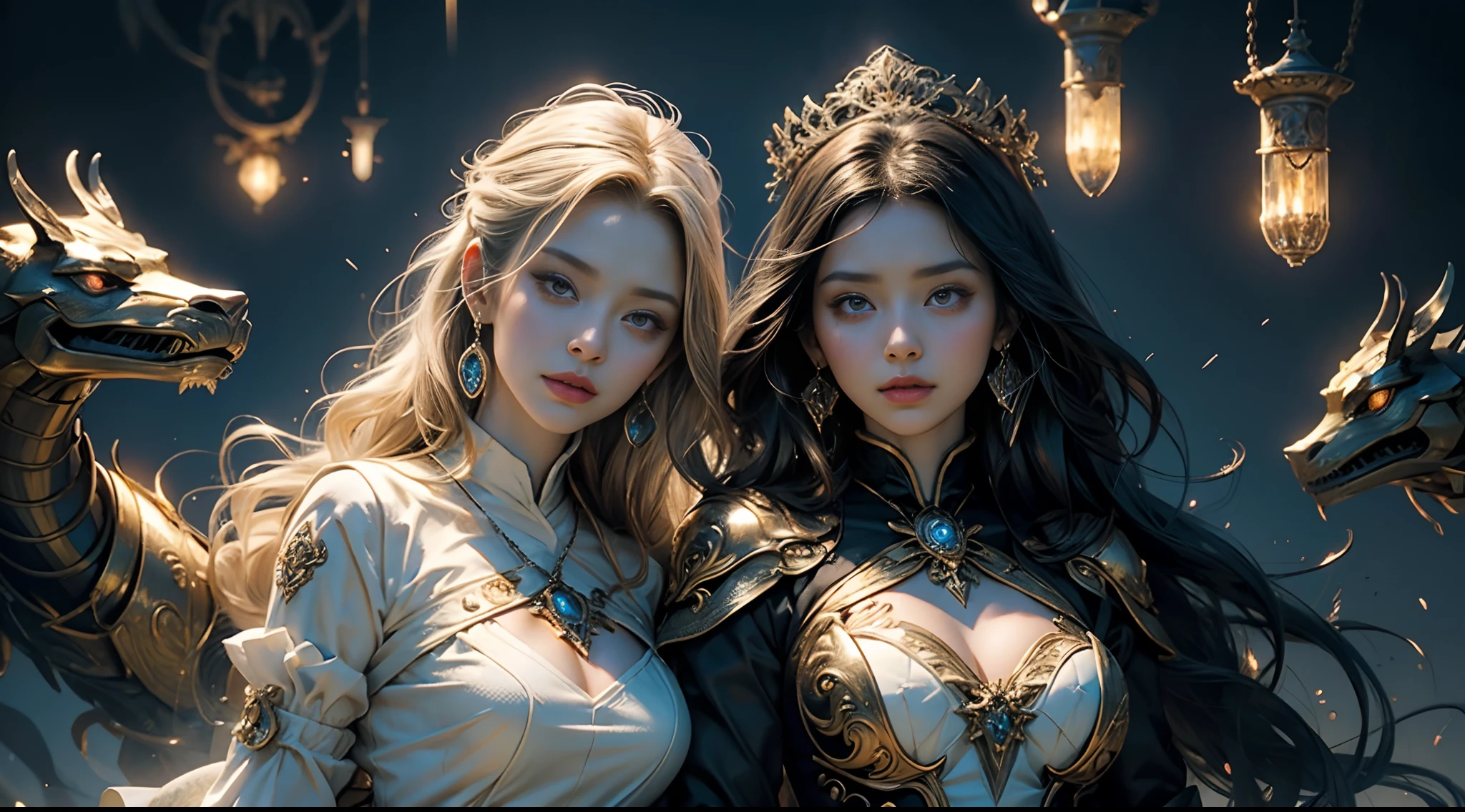 tmasterpiece,top-quality,best qualityer,offcial art,Beauty and aesthetics:1.2),(tmasterpiece:1.3), (8K, realisticlying, RAW photos, best qualtiy: 1.4), beauitful face, (photorealiscic face),超高分辨率, Ultra photo realsisim, highly detailed, the golden ratio, (with dynamism:1.3),(Saturation:1.3),illusory engine, (High detail: 1.9),(femele:1.4),(Large breasts),female mage,The background is the castle,dramatics,(magia:1.8),(Glowing scepter:1.5),Mysterious symbol