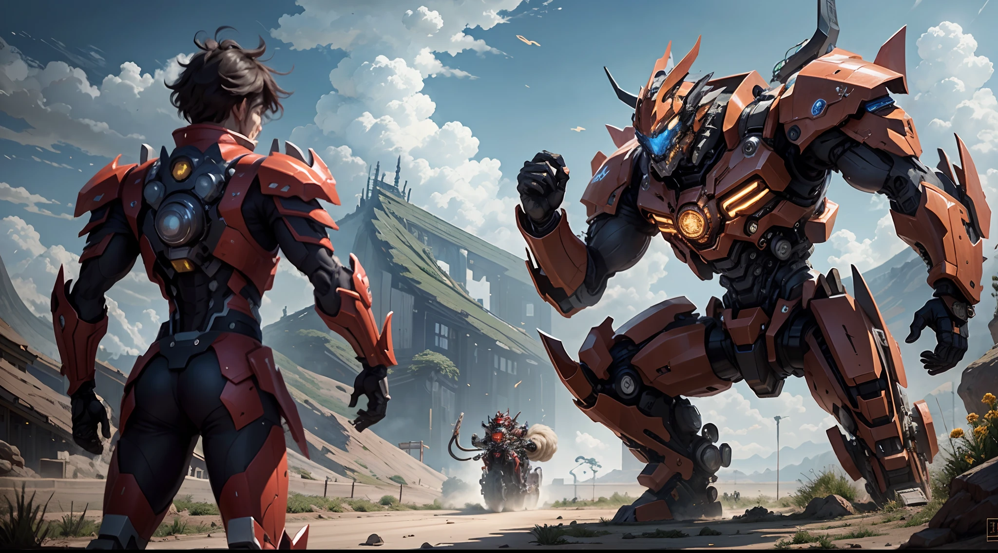 Distance,The Convergence Beast was roaring at Yu Xiao,Prepare for the second charge!