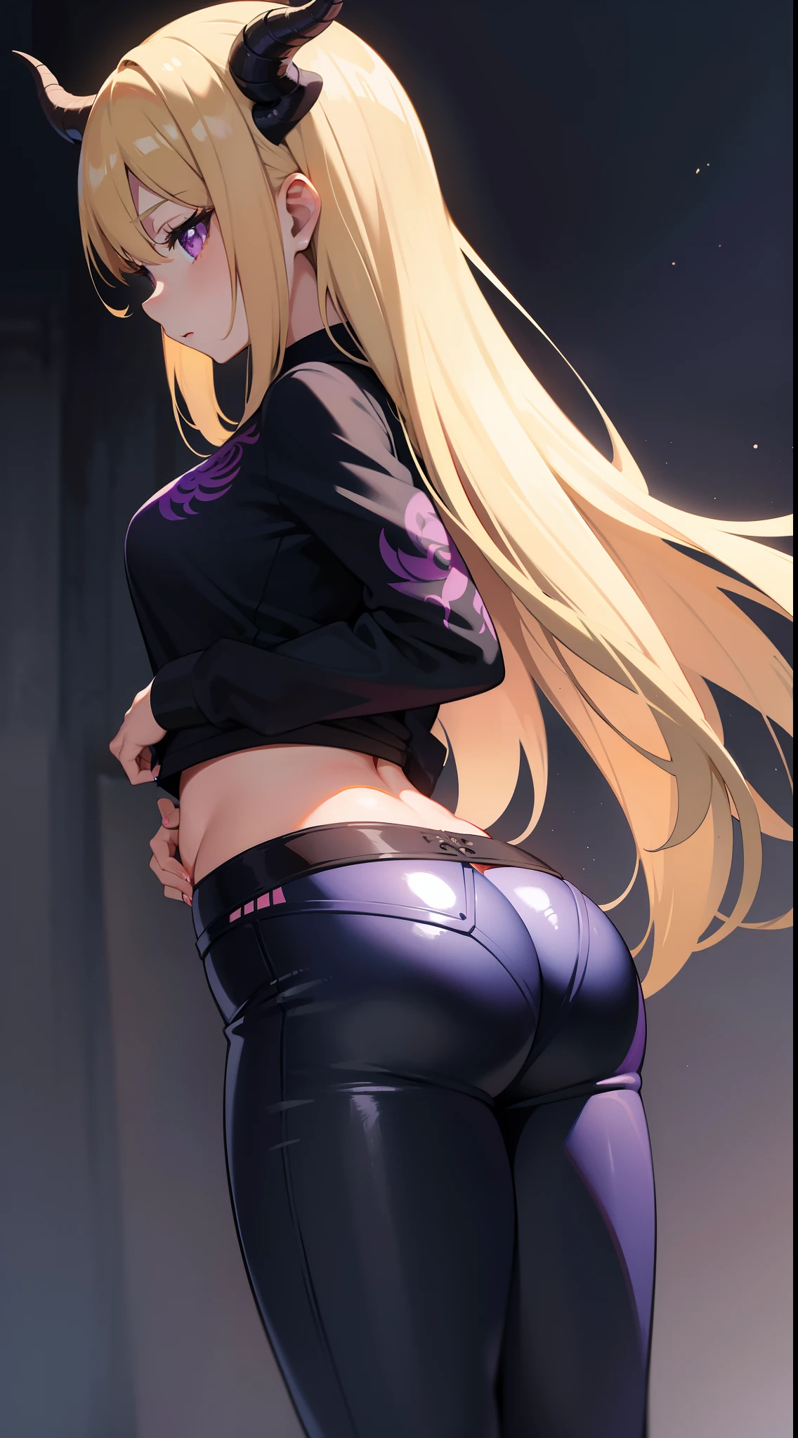 anthropomorphism ass blonde_hair blush di_le_to girls_frontline glasses hat long_hair pantyhose red_eyes