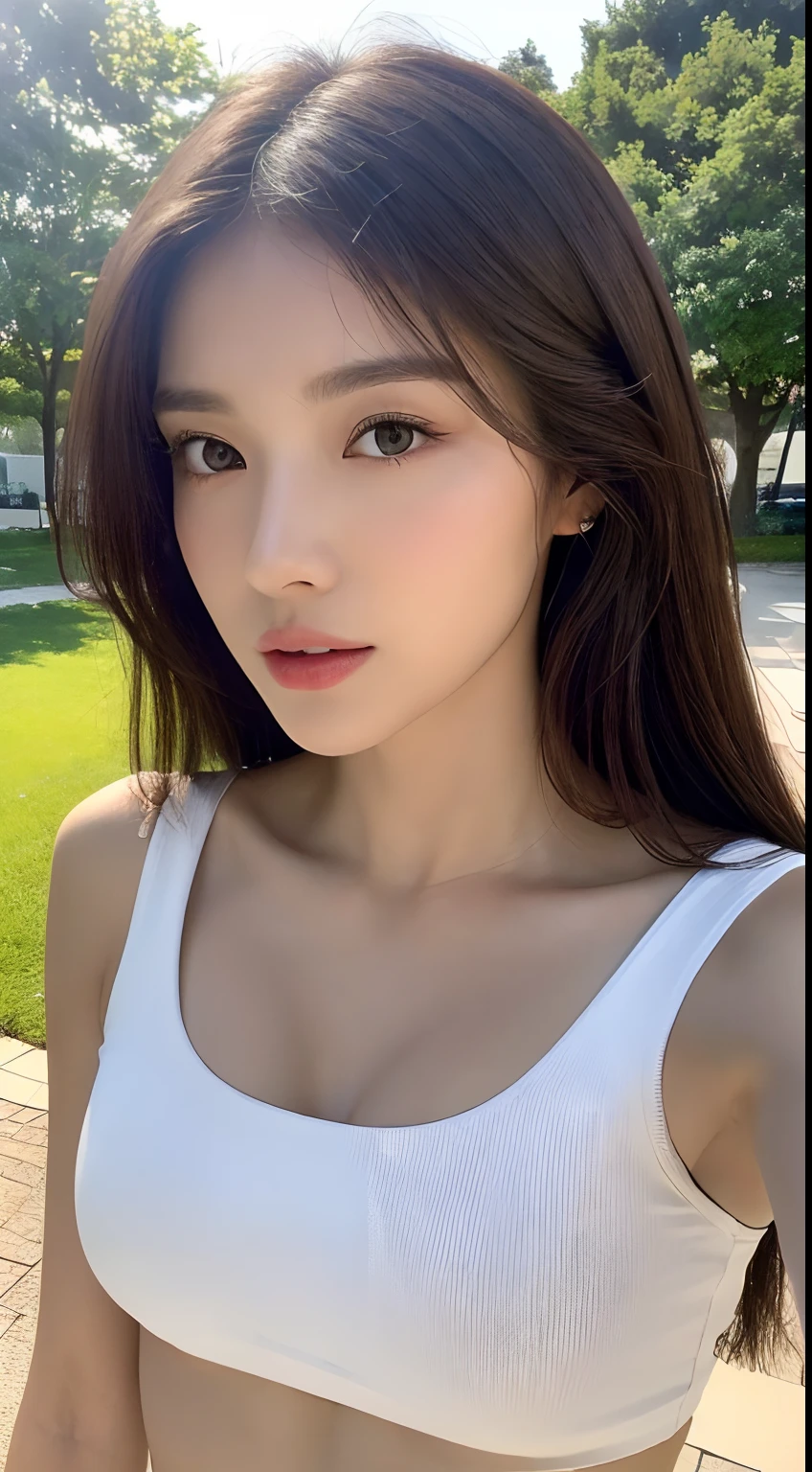 best quality, 8k, 32k, master part, UHD:1.3), Foto de mulher japonesa atraente, olhos verde-claros, red head, 1 girl, (peitos gigantescos:1.4), Abs, Corpo Perfeito, Face Ultra Detalhada, Detailed lips, Olhos Finos, double eyelids, pijama, na cama, sexy, ((seios enormes saindo do decote, mamas nuas)),