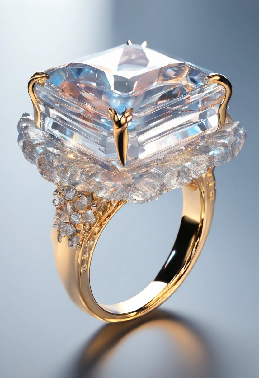 Ring shaped ice