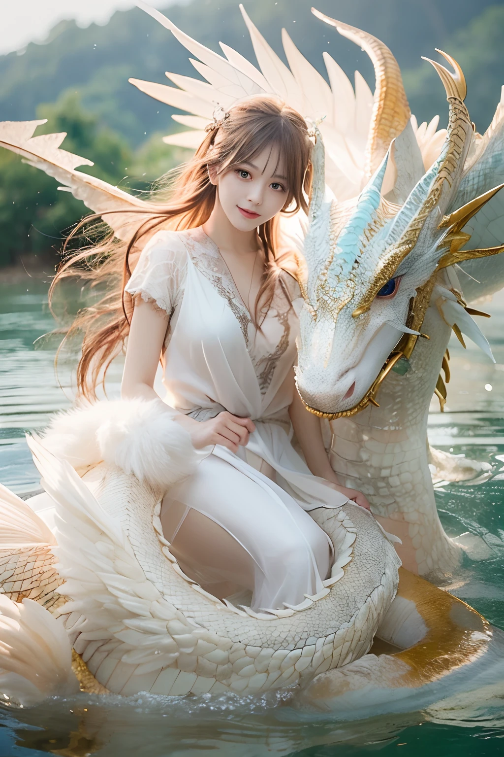 a close up of a 4 girls ,pink hair , big booobs , shadowbringers cinematic, 4 k detail fantasy, a beautiful fantasy empress, game cg, xianxia fantasy, xianxia hero, 2. 5 d cgi anime fantasy artwork, cinematic goddess close shot, ruan jia and artgerm, wow 4 k detail fantasy, hyperdetailed fantasy character